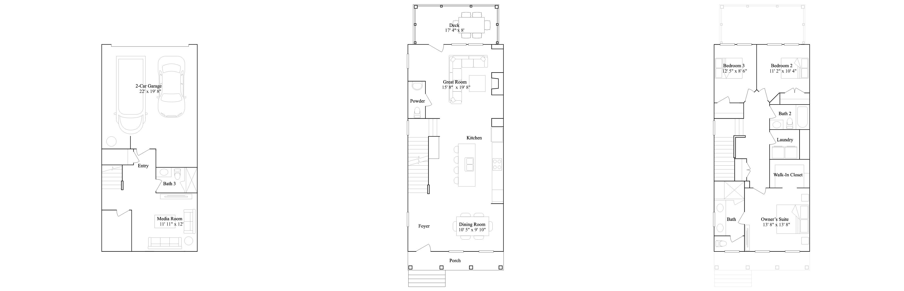 The Abelia floor plan