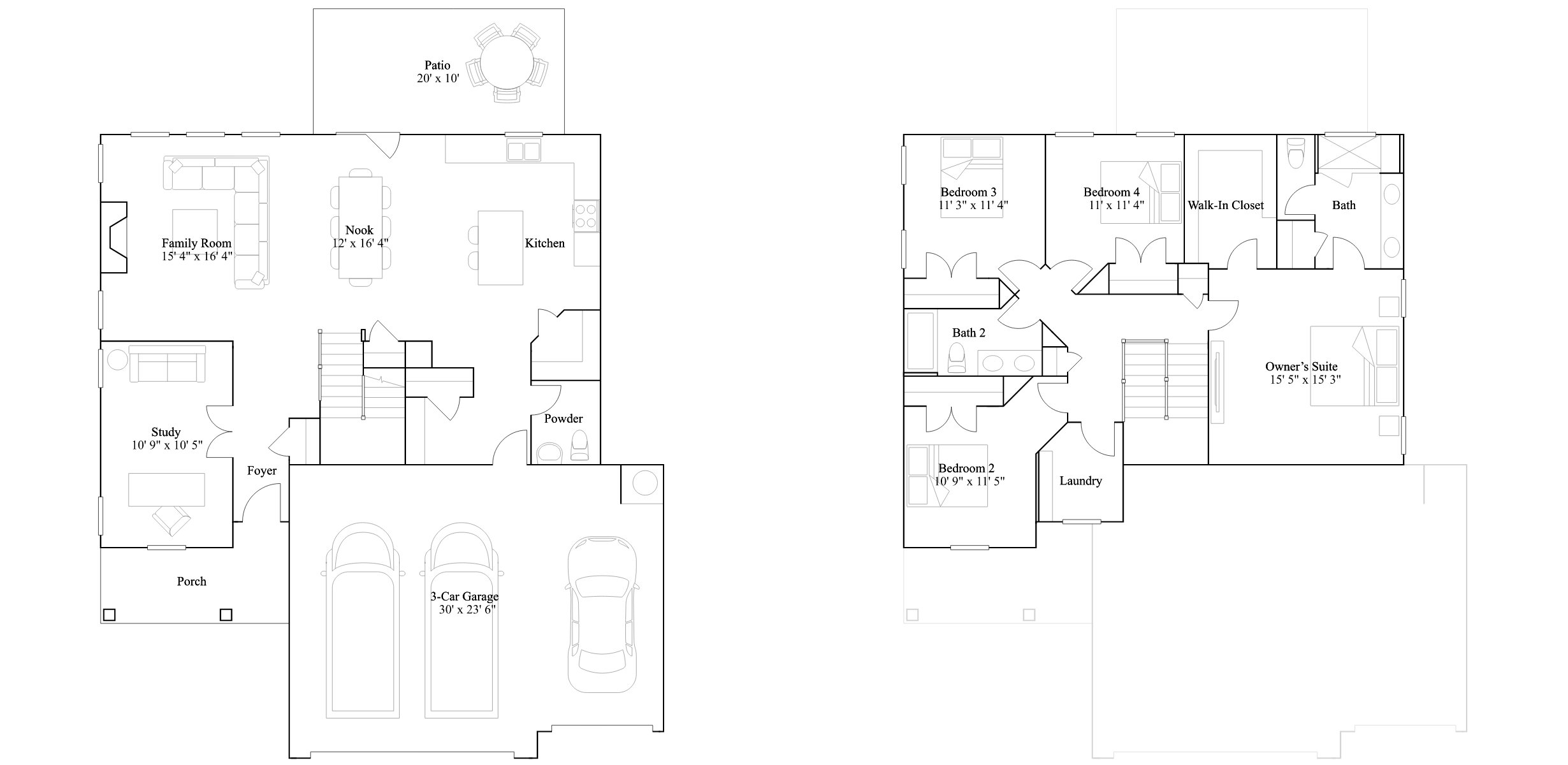 The Waccasassa floor plan