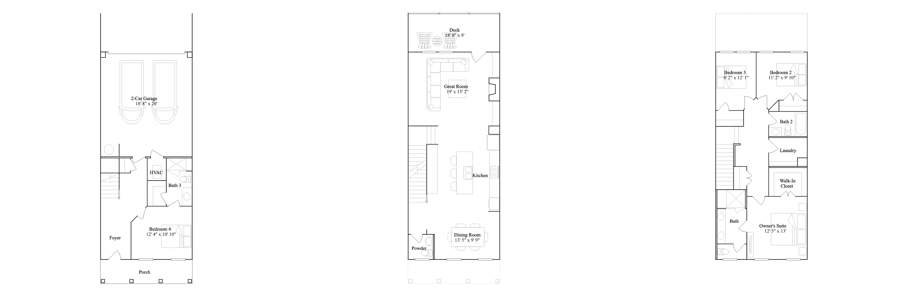 The Ocmulgee floor plan