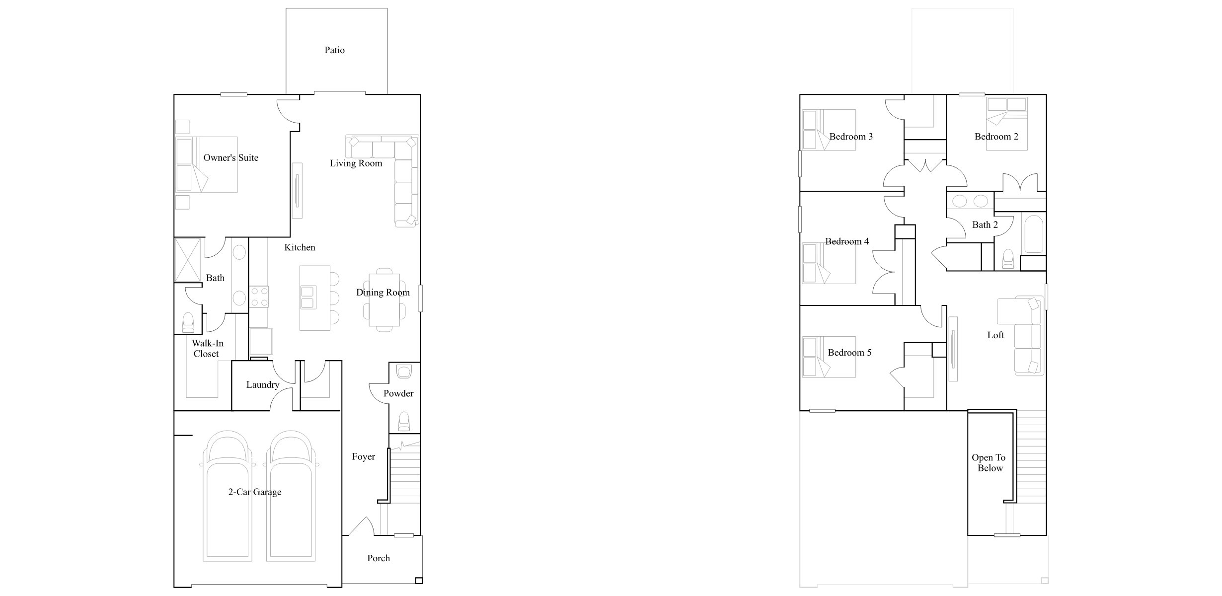 The Auriga floor plan