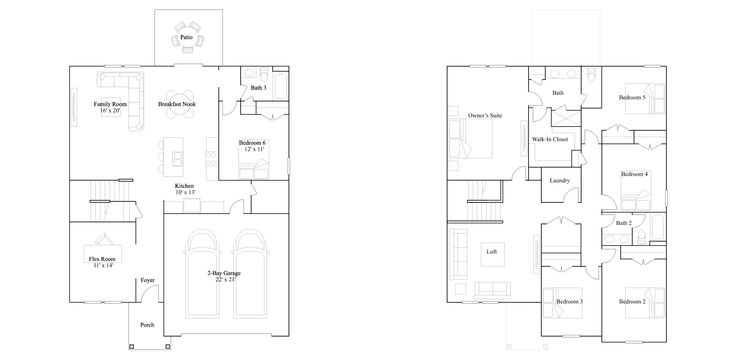 The Vela floor plan