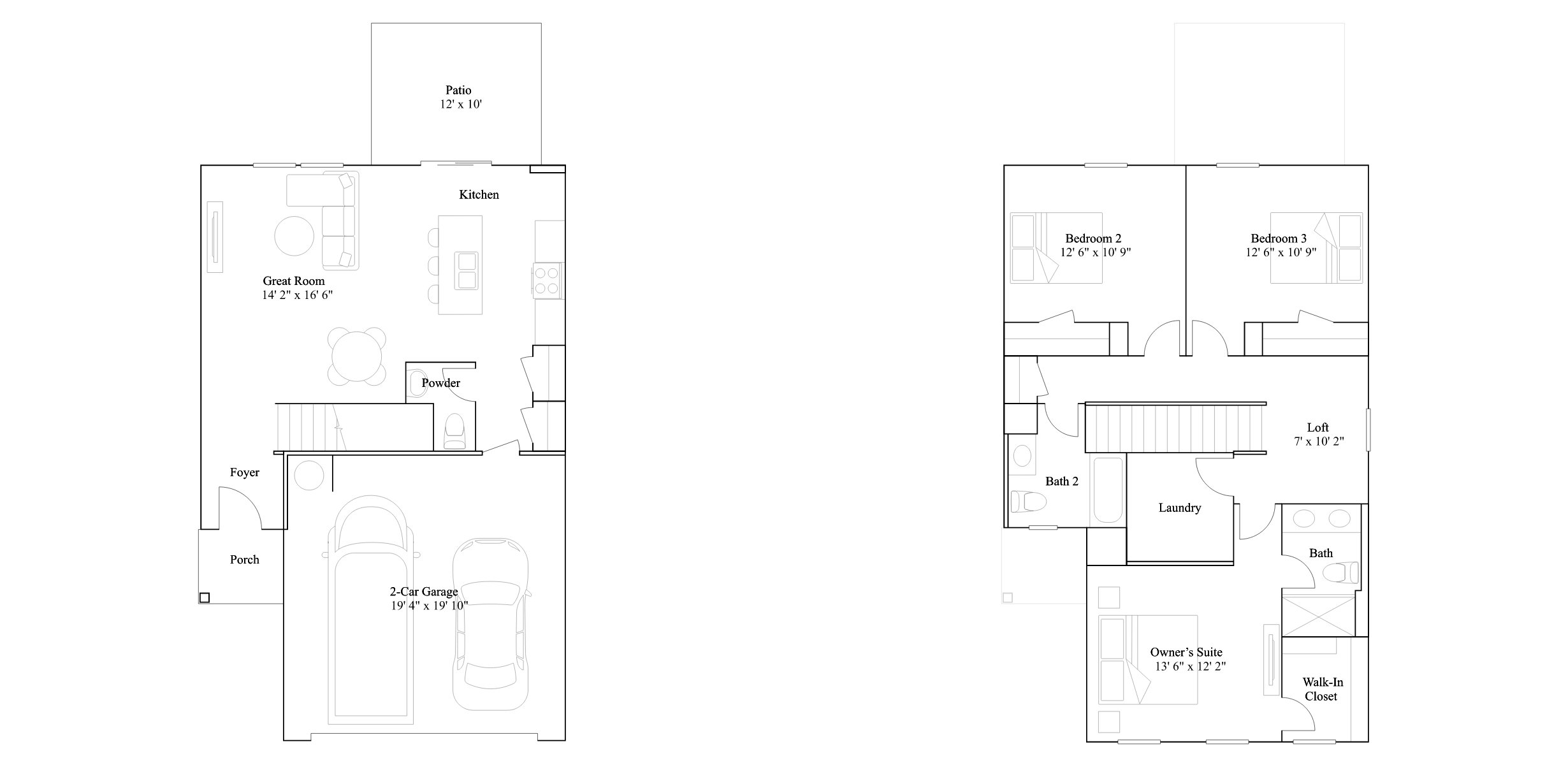 The Chrysocolla floor plan