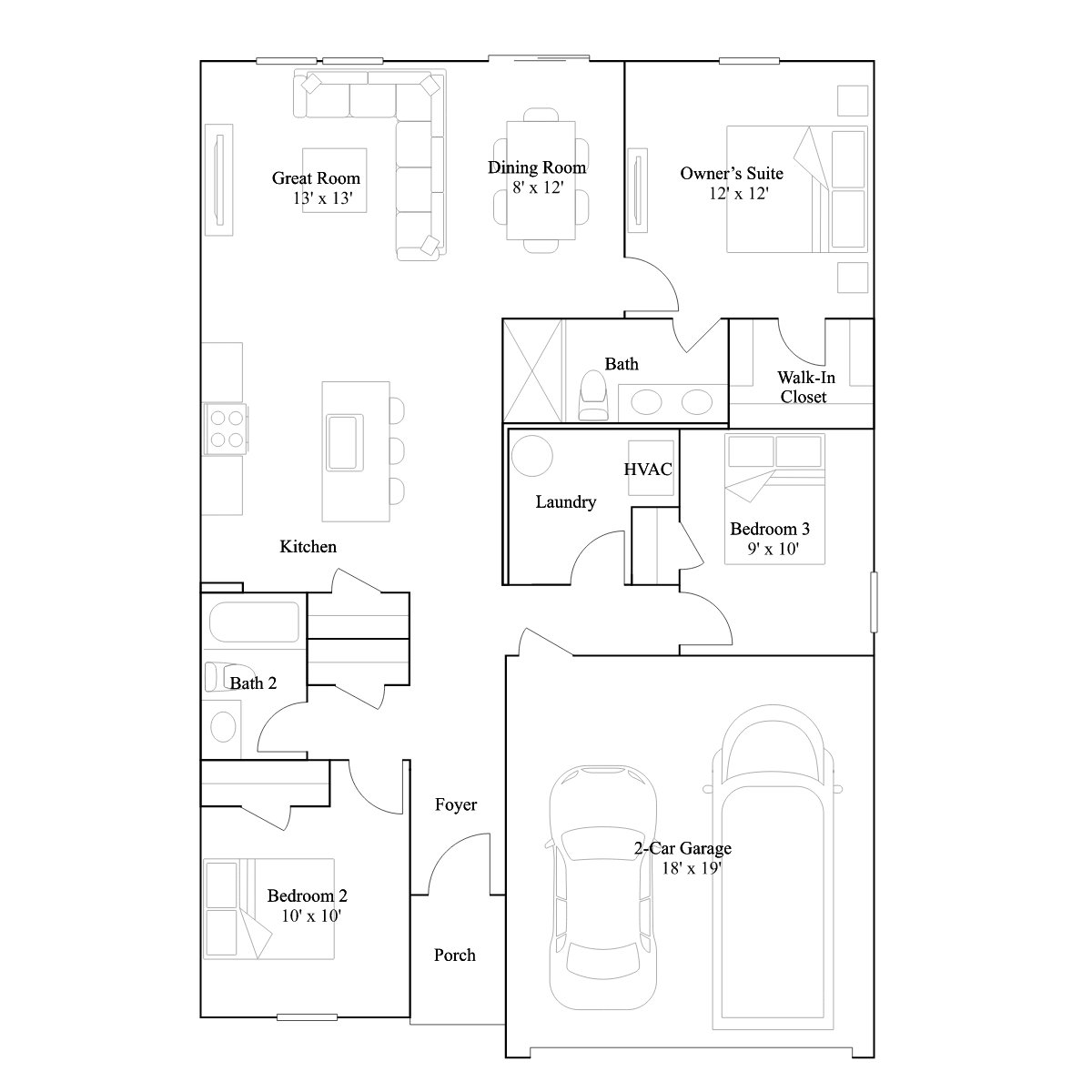 The Morpho floor plan