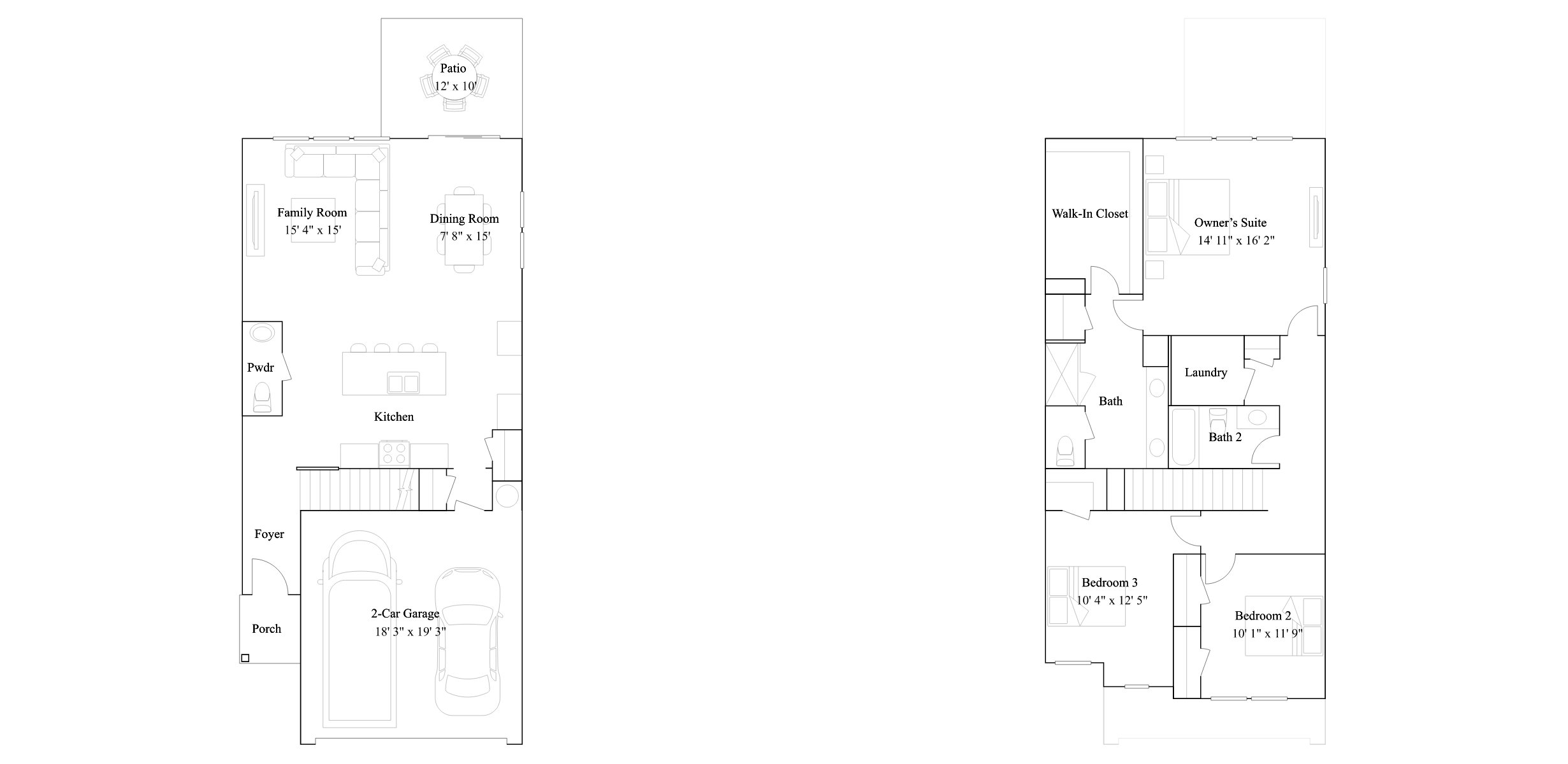 The Corvus floor plan