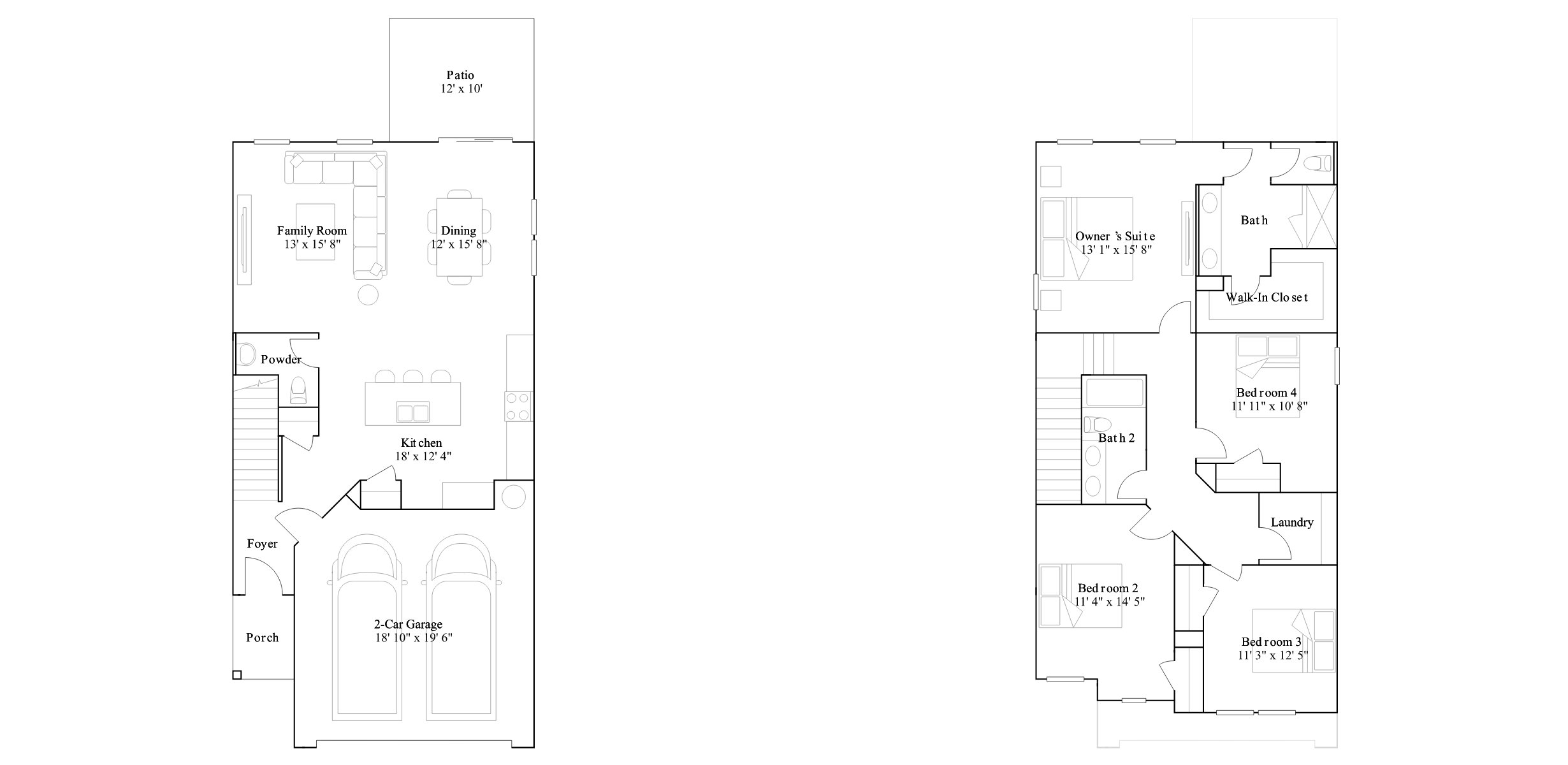 The Echinacea floor plan