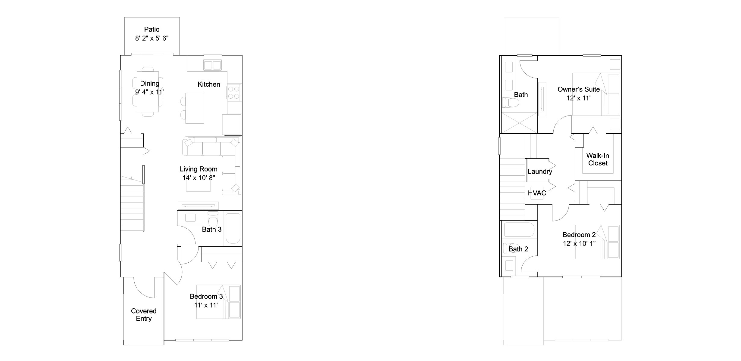 The Cartecay floor plan