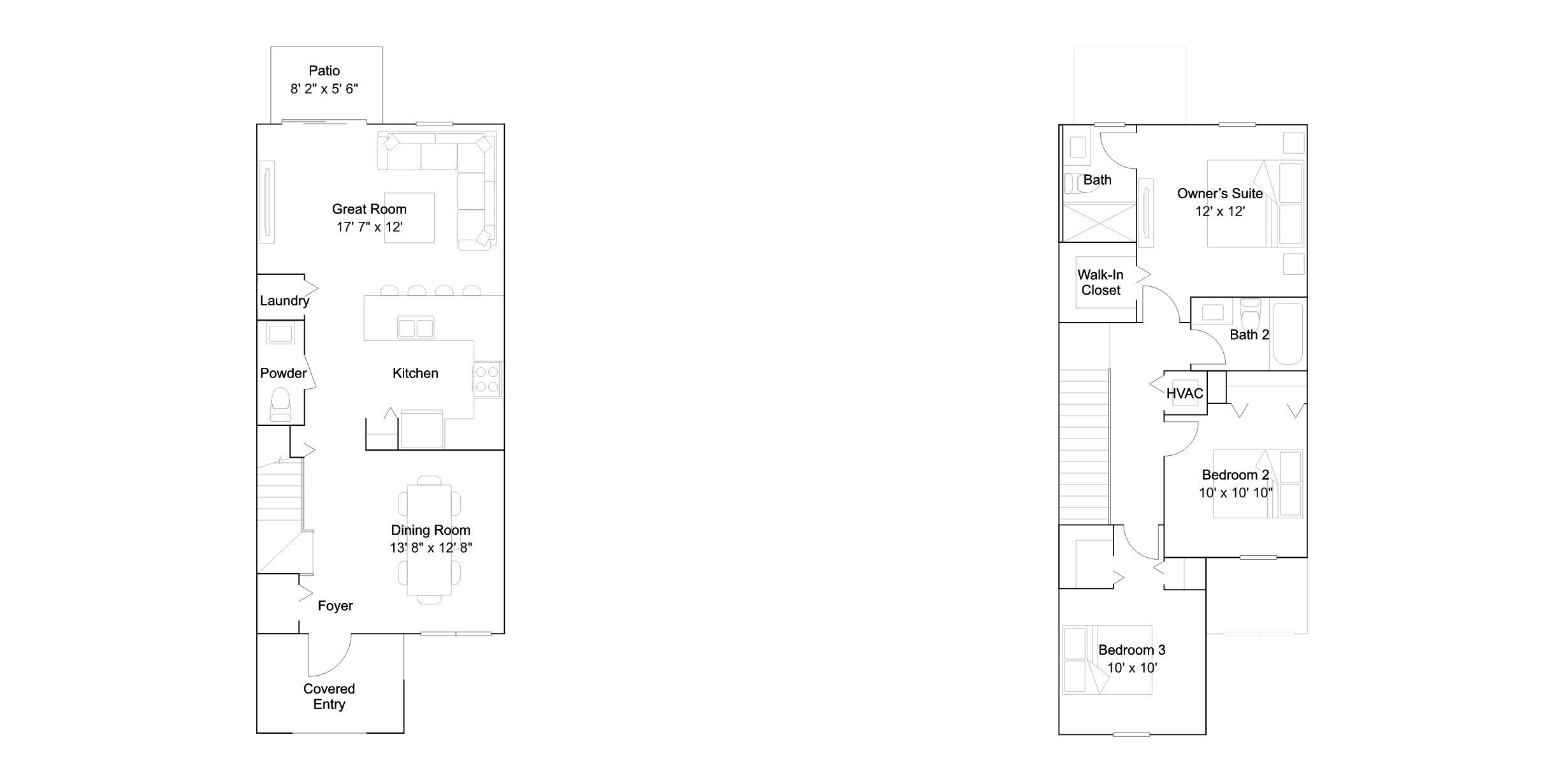 The Chatuge floor plan