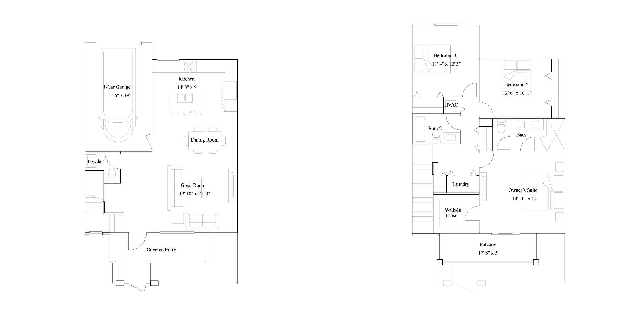 The Enceladus floor plan