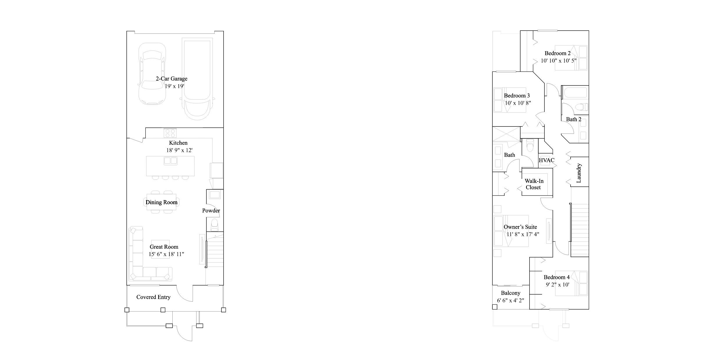 The Nereid floor plan