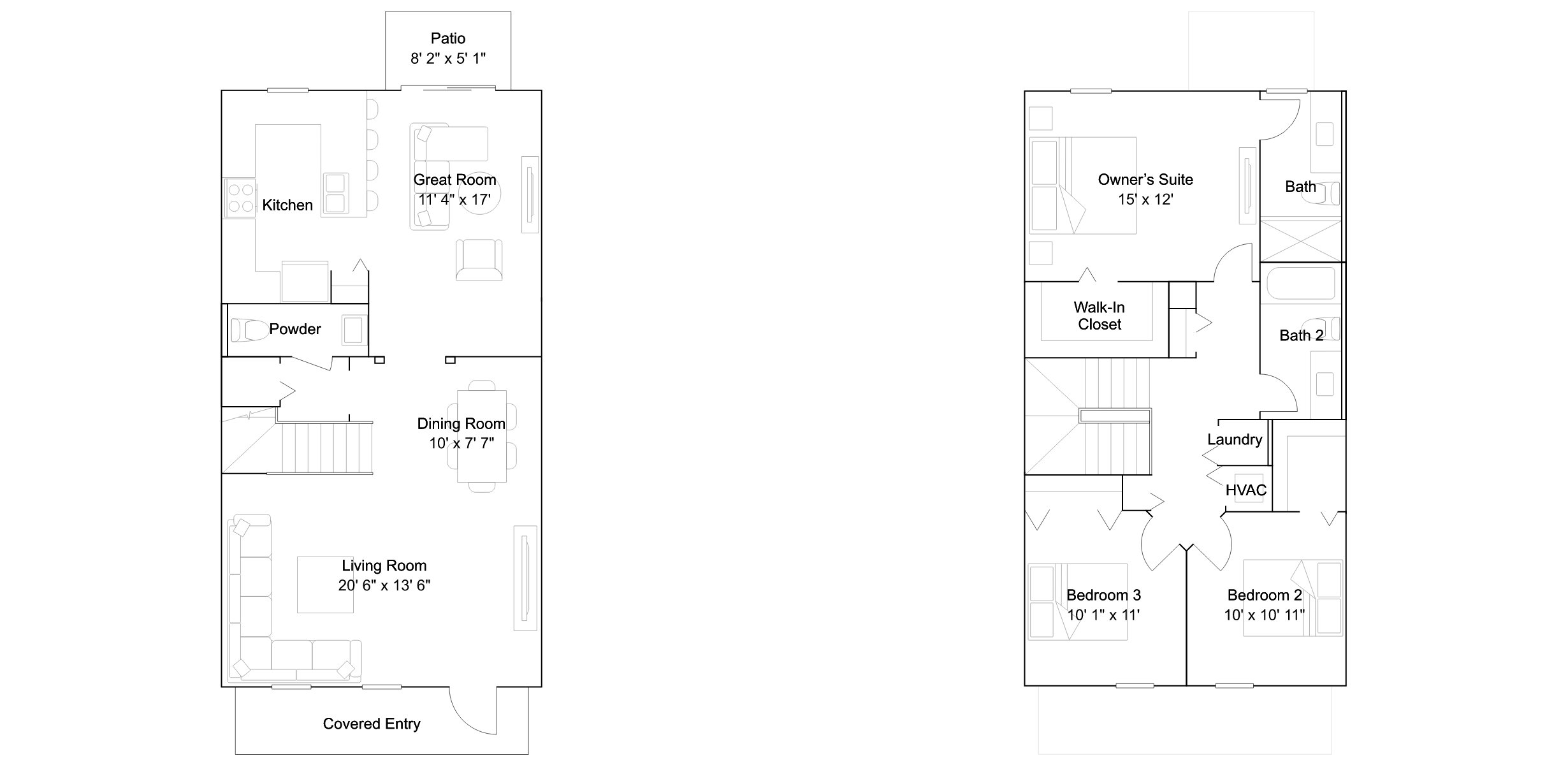 The Myakkahatchee floor plan