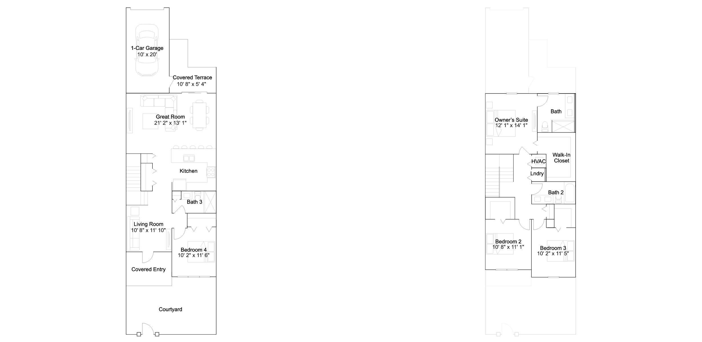 The Bluetail floor plan