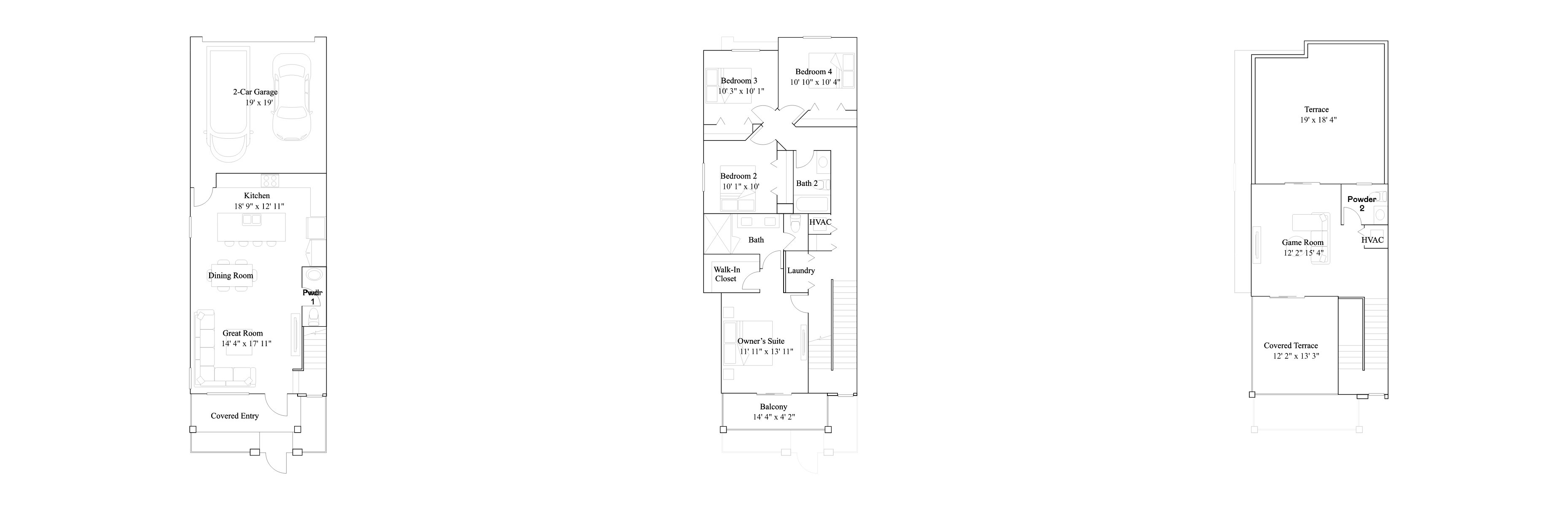 The Minivet floor plan