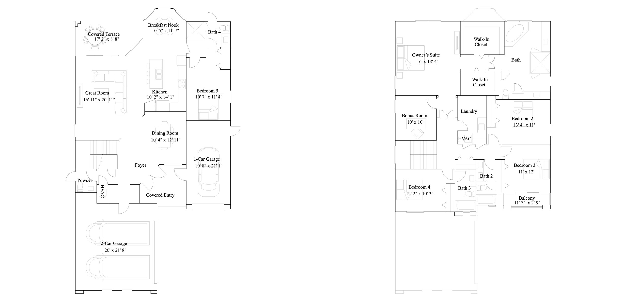 The Quasar floor plan