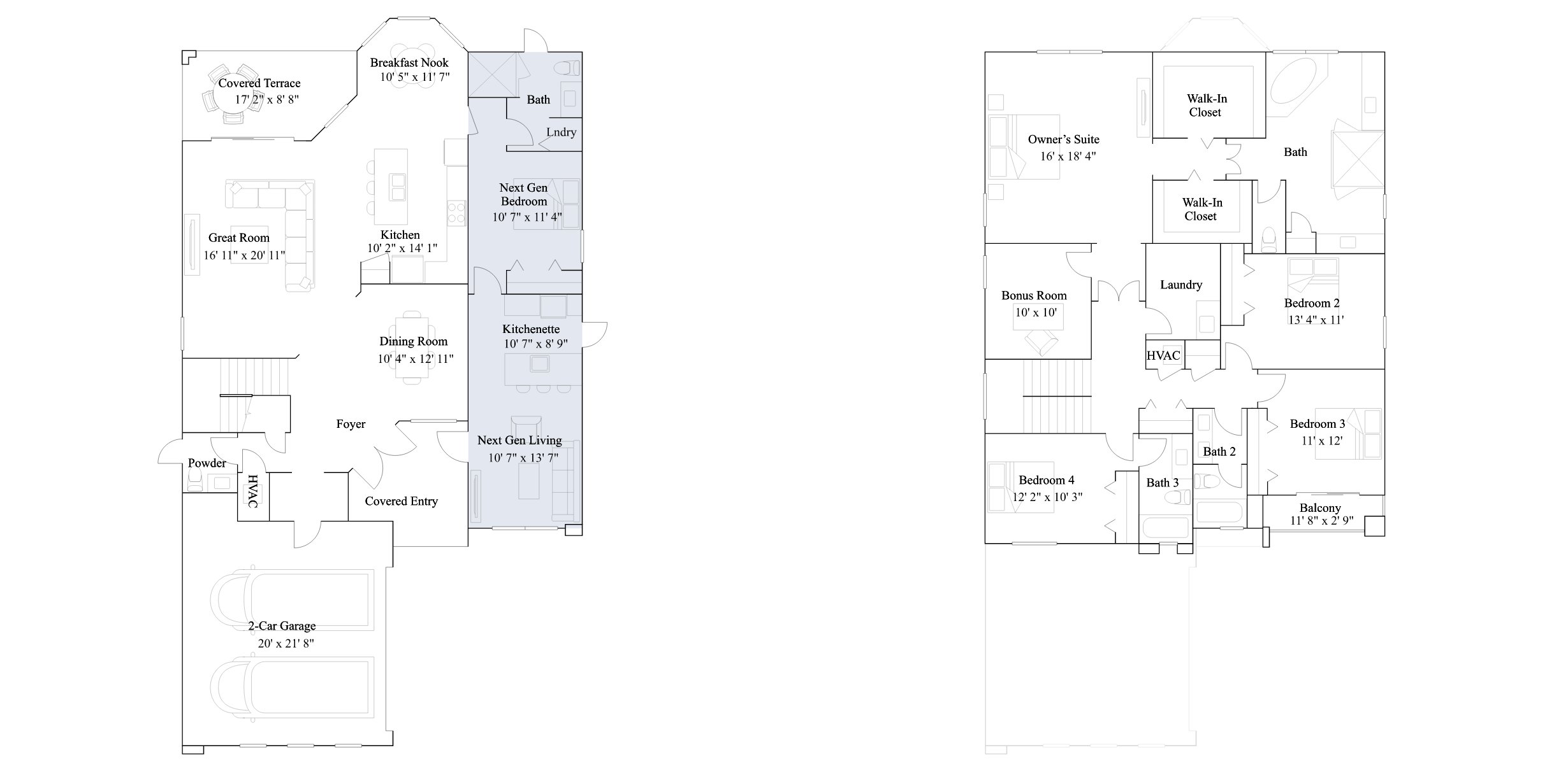 The Supernova floor plan