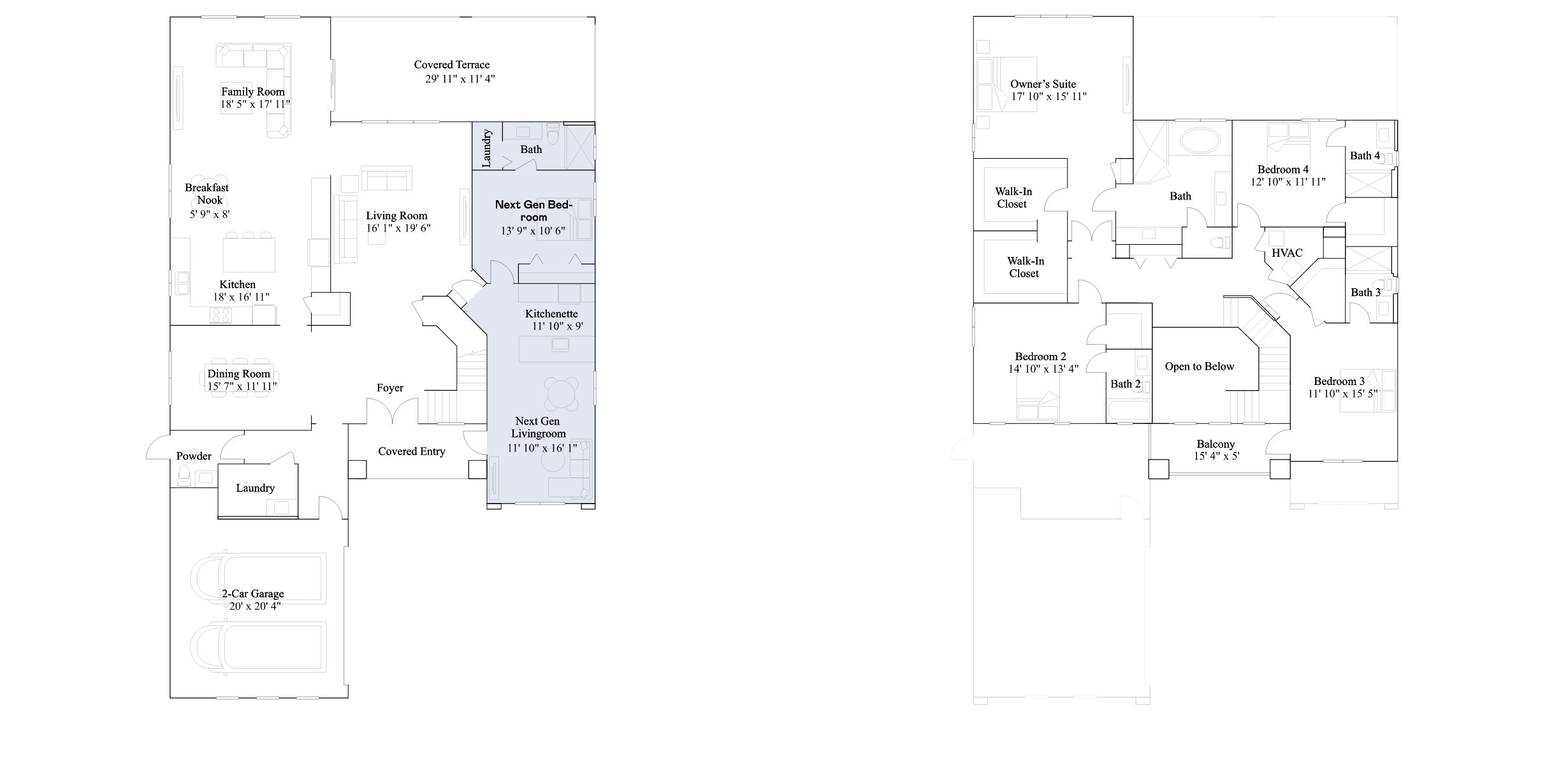 The Earthshine floor plan