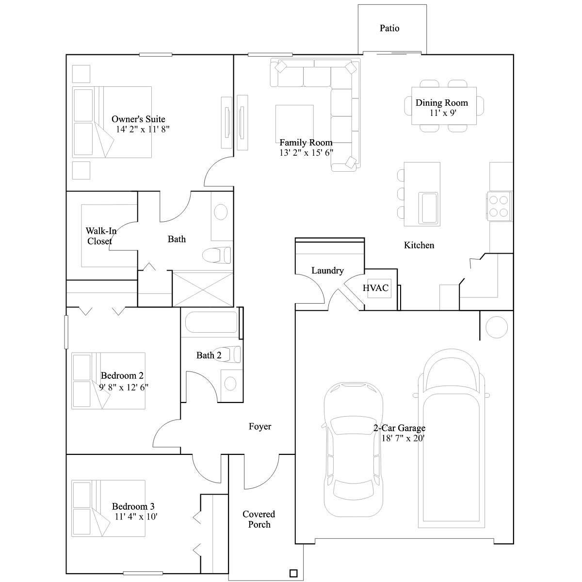 The Meltemi floor plan