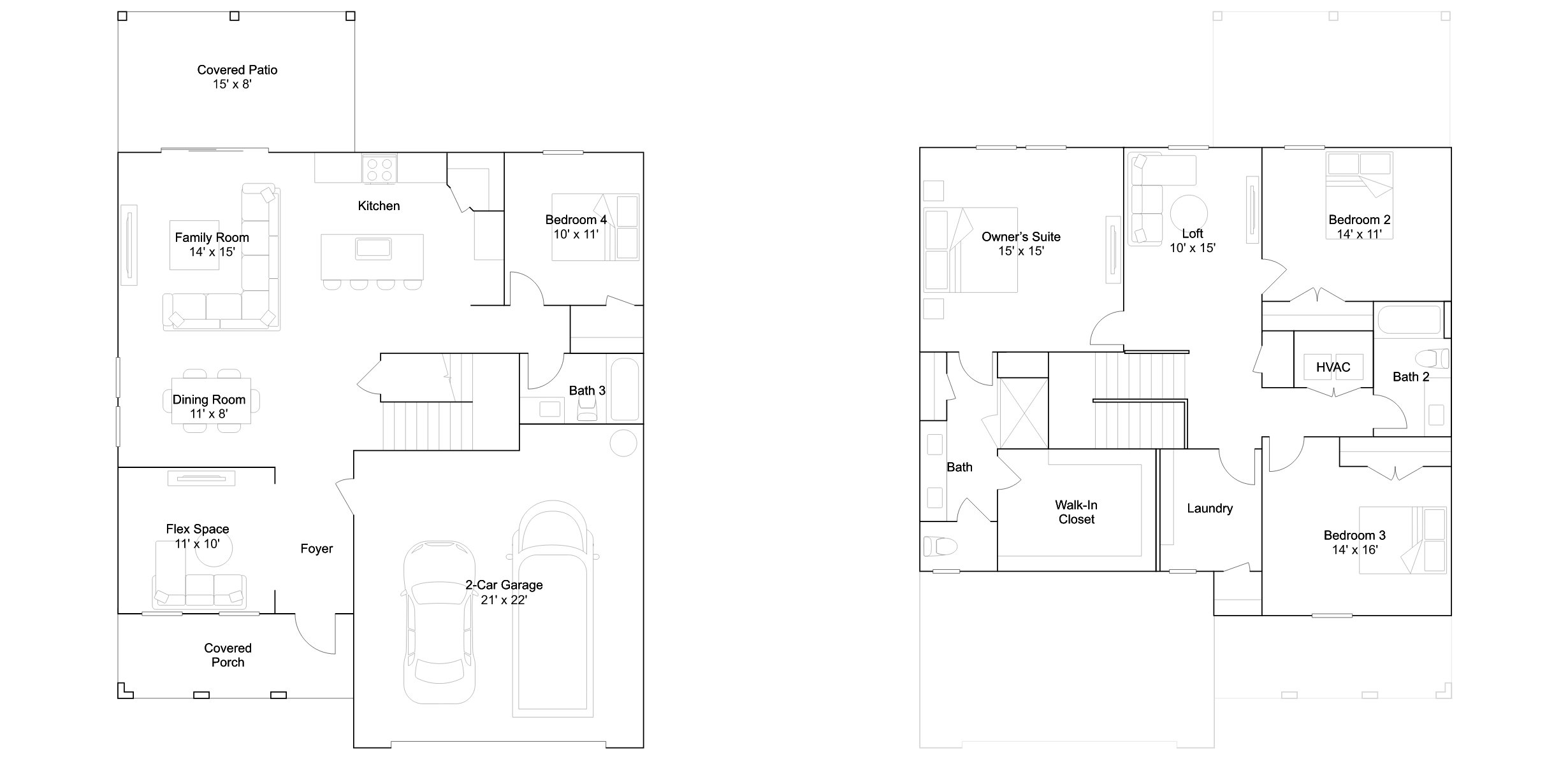 The Terracotta floor plan