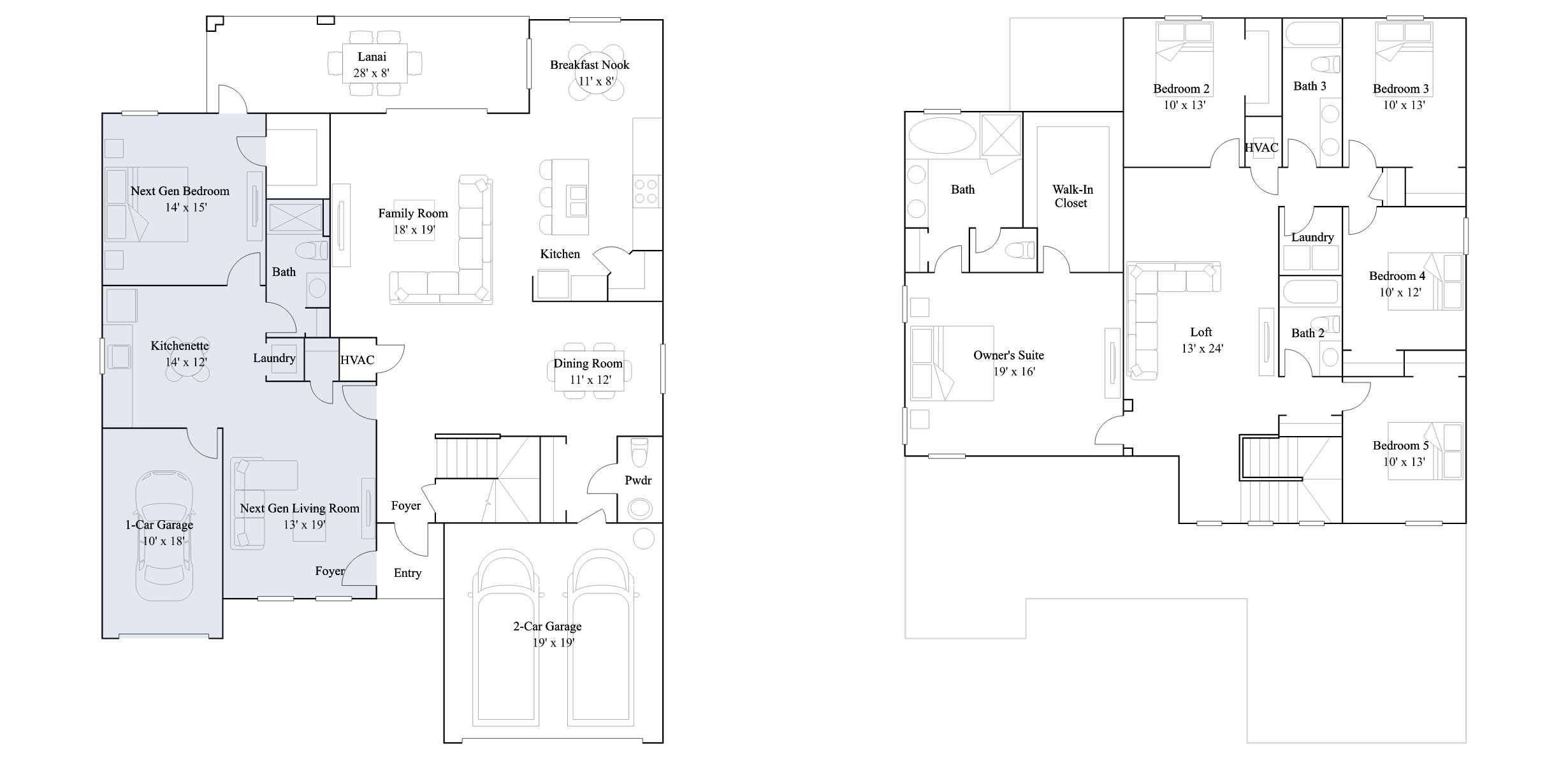 The Swiftlet floor plan
