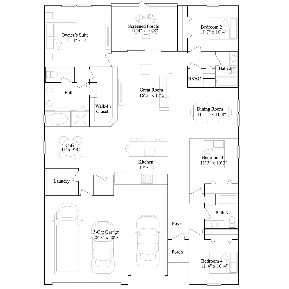 The Masthead floor plan
