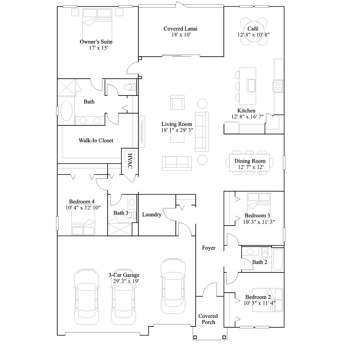 The Astrolabe floor plan