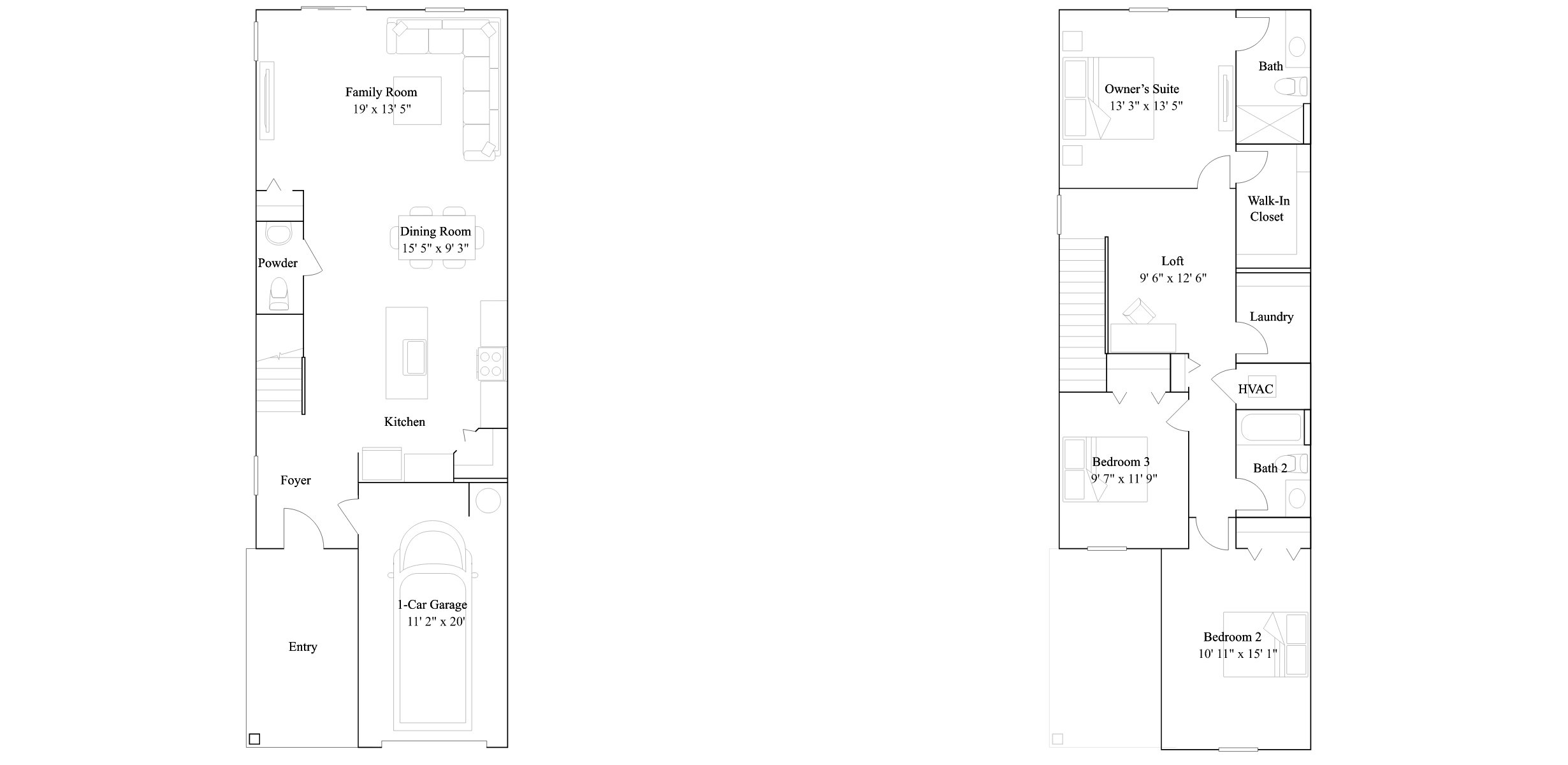 The Merrybells floor plan
