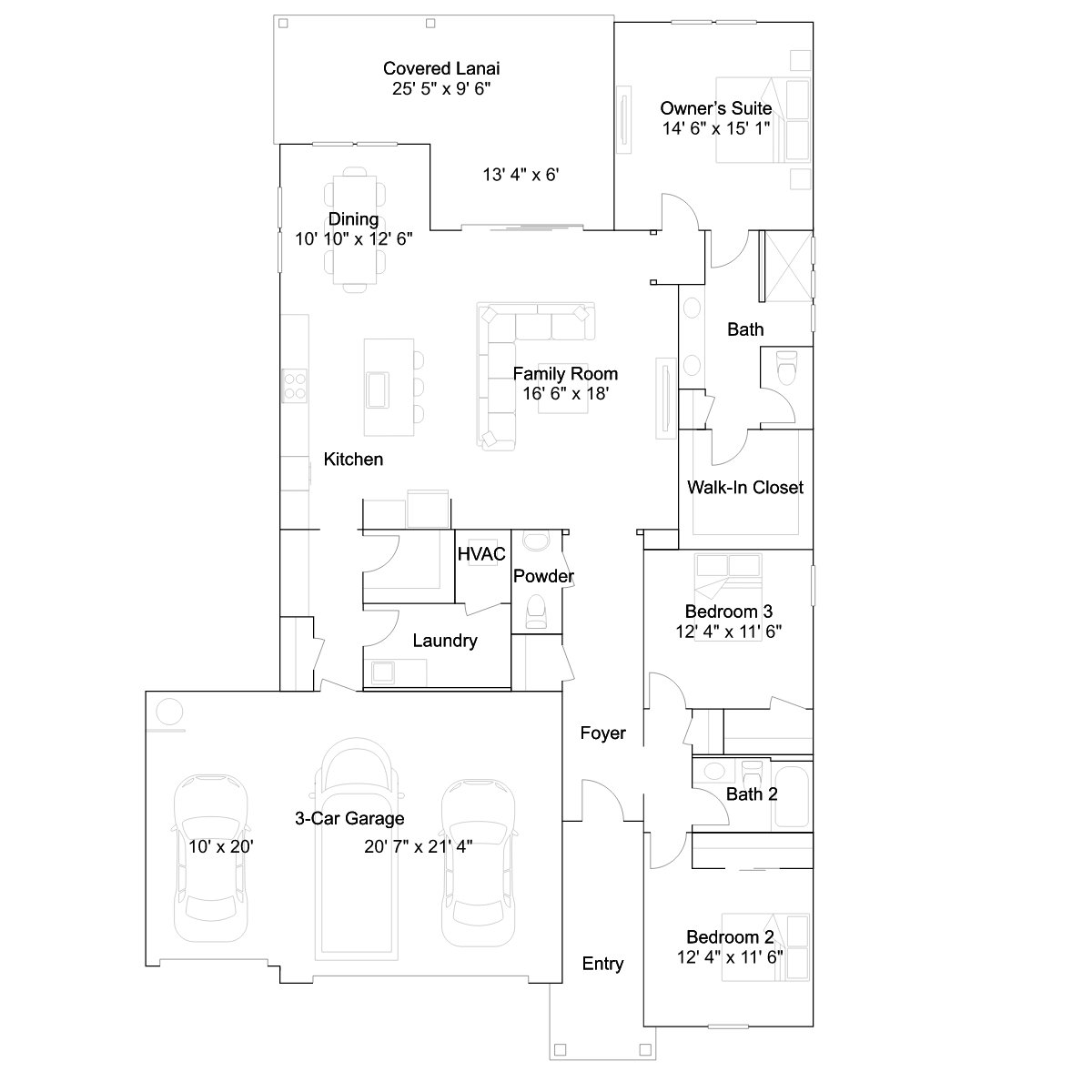 The Dovekie floor plan