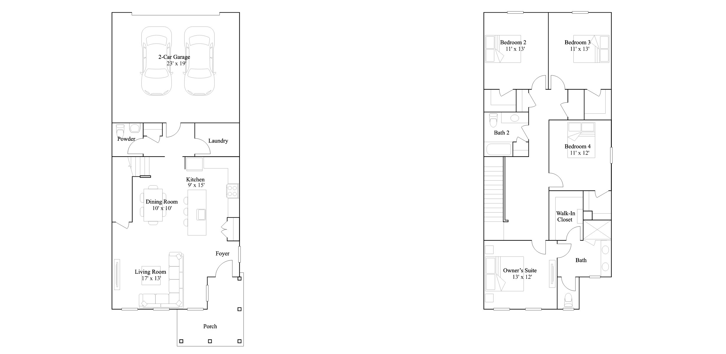 The Raffia floor plan