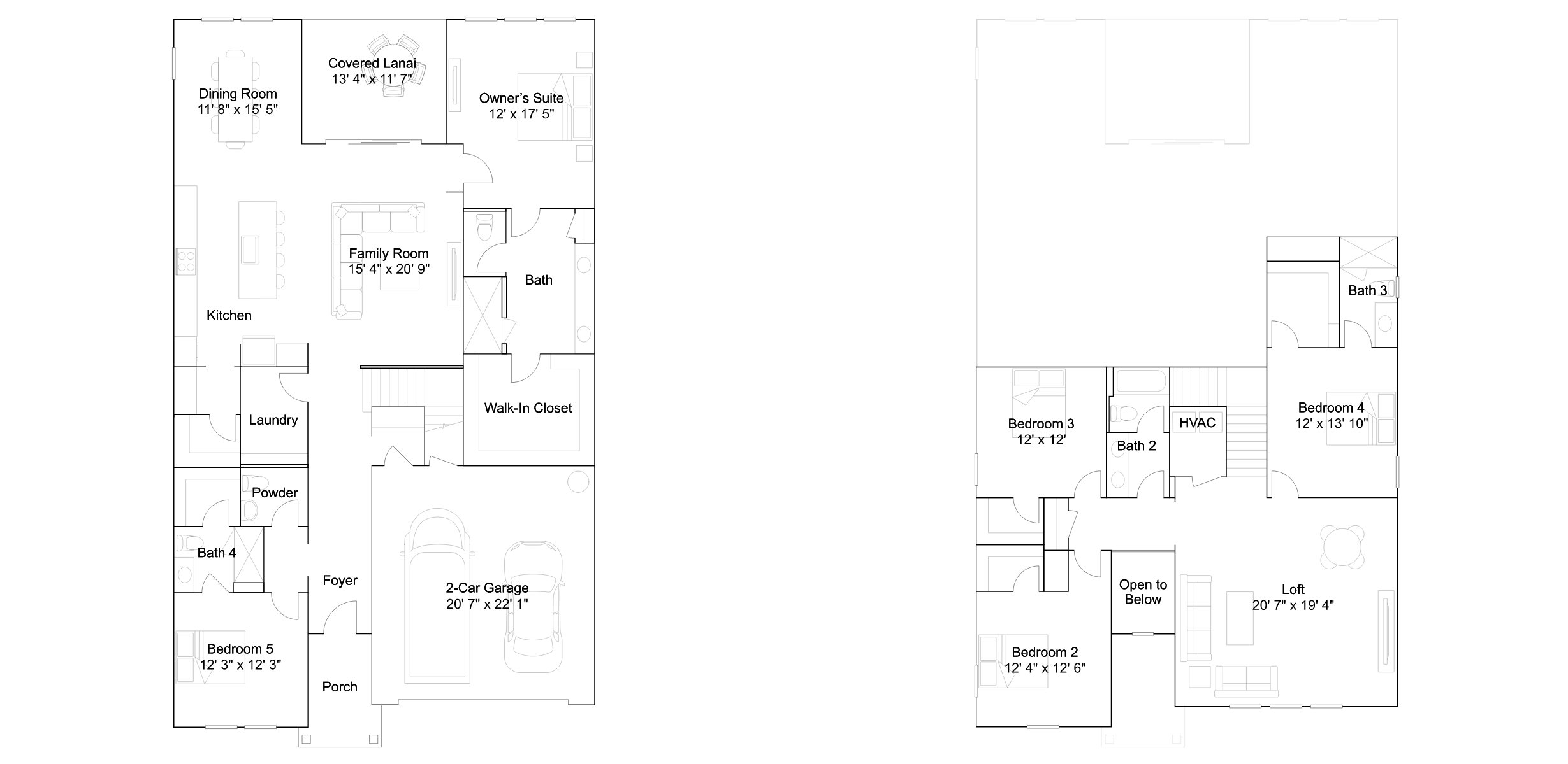 The Arnica floor plan