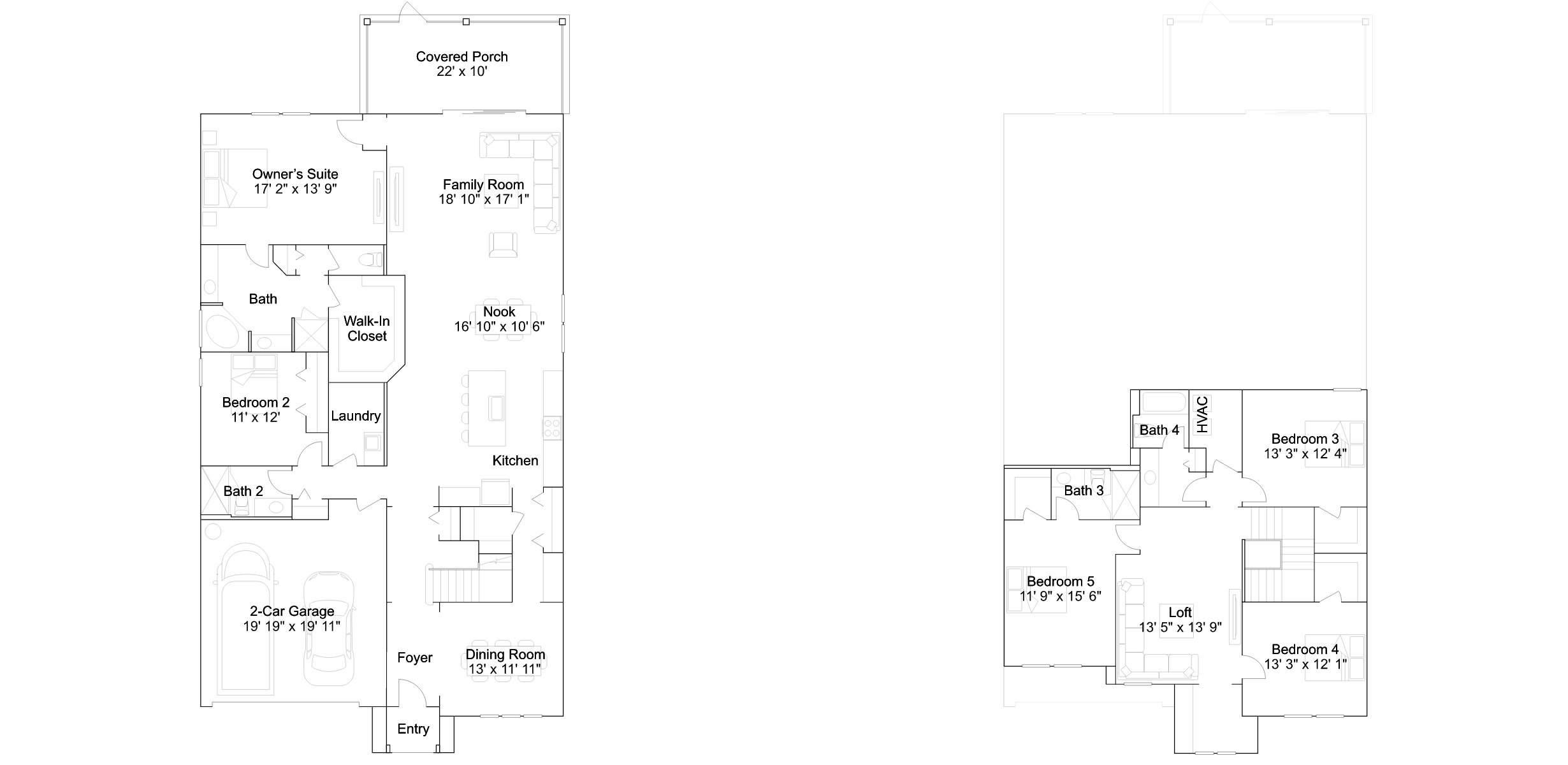 The Teasel floor plan