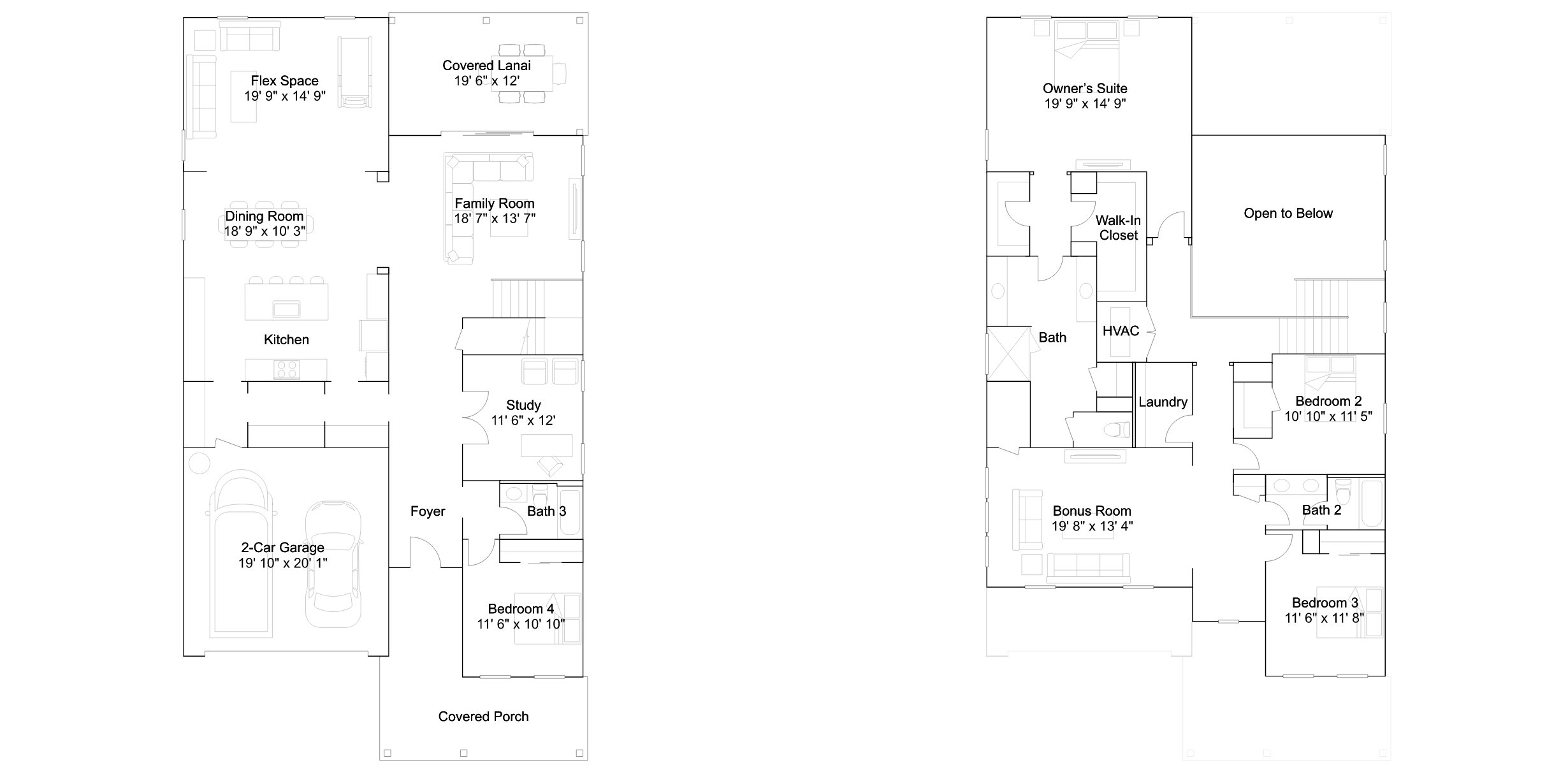 The Betony floor plan