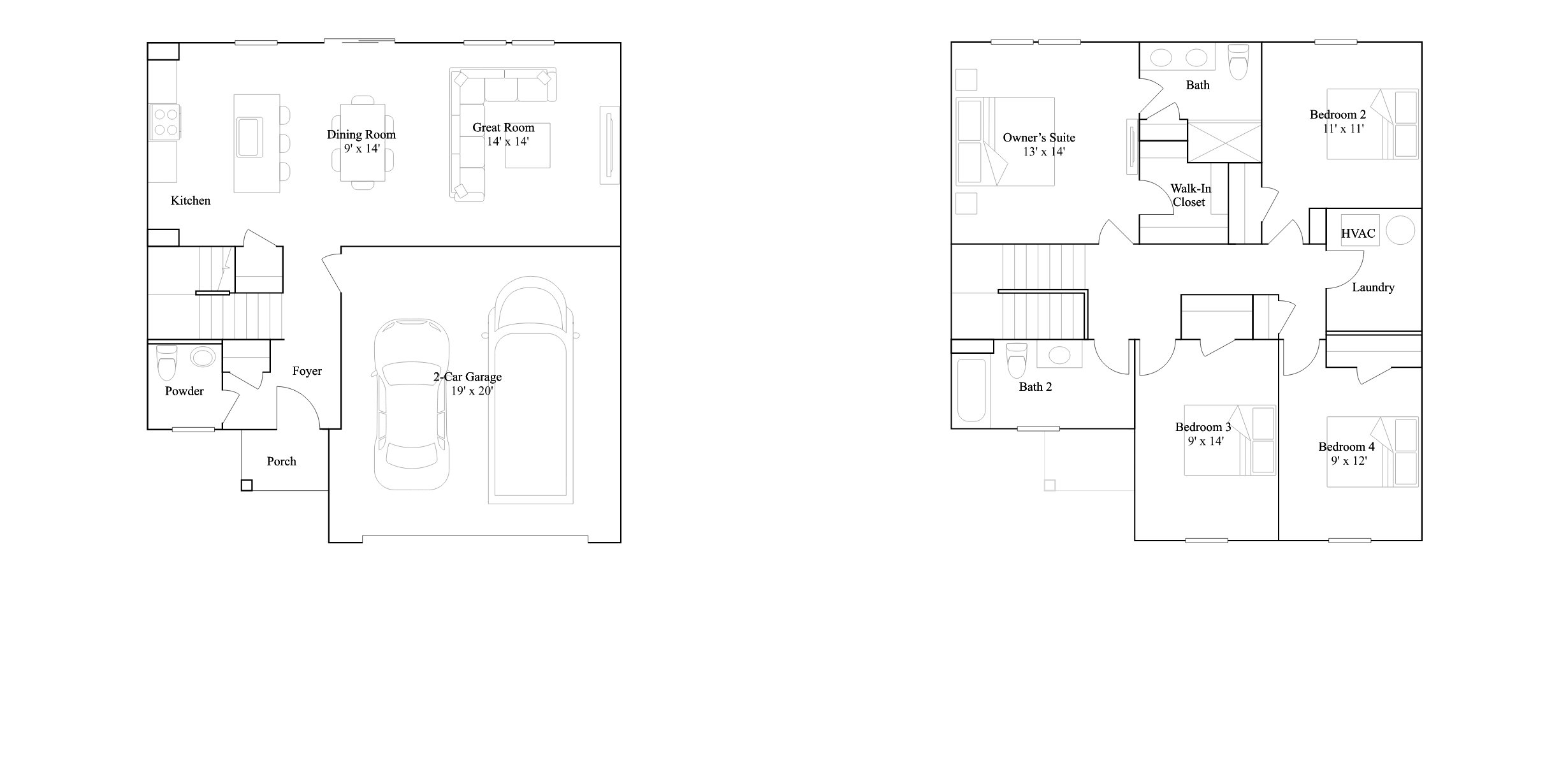 The Silverline floor plan