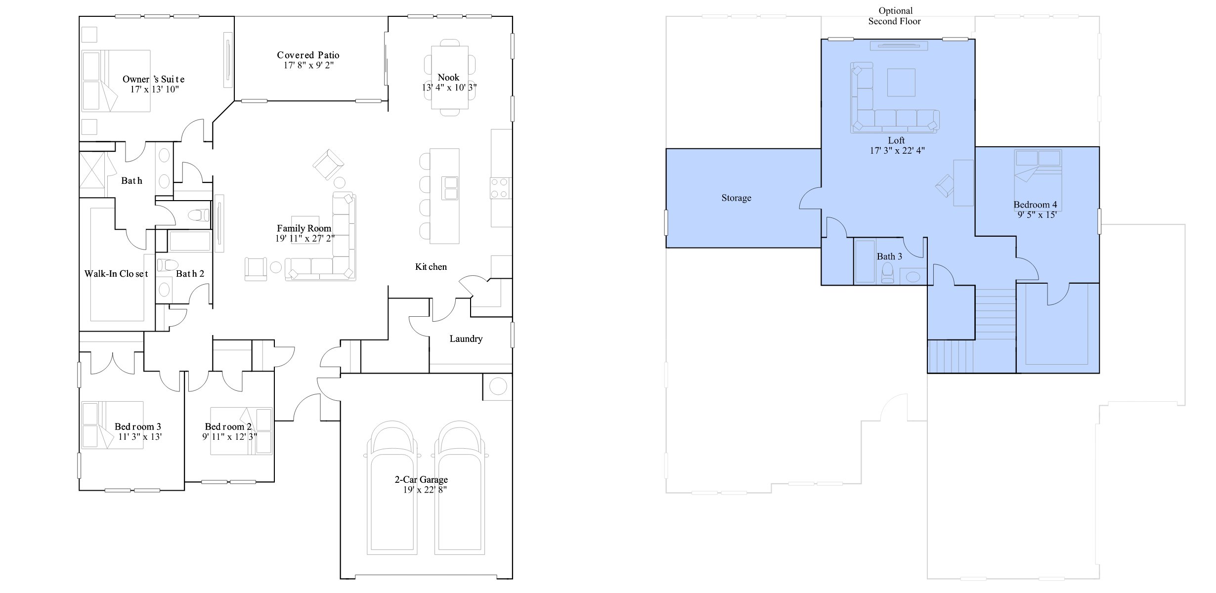 The Windvane floor plan