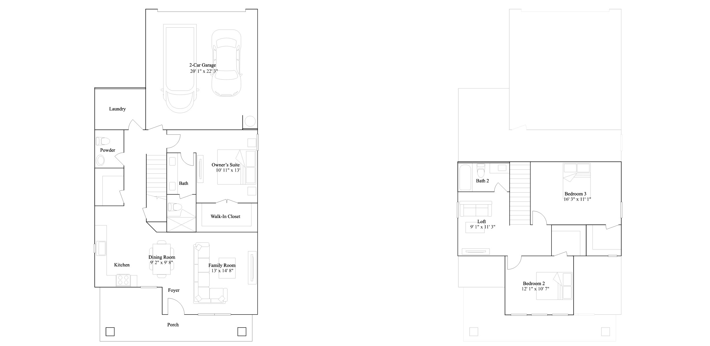 The Fuchsia floor plan