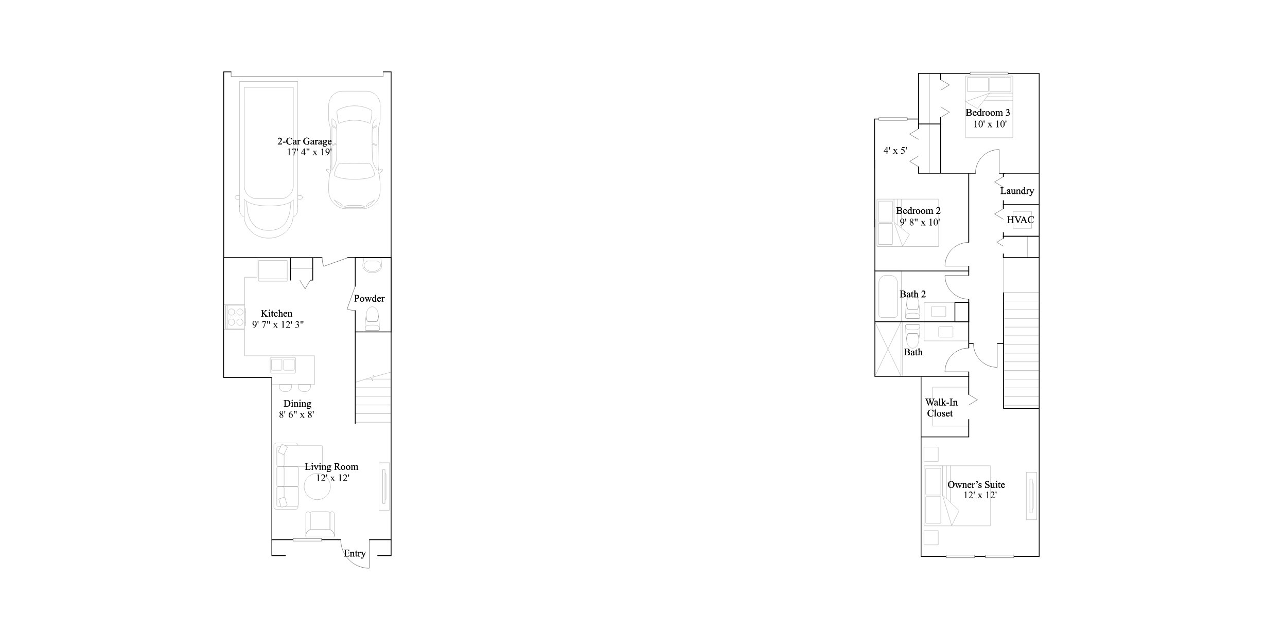 The Tigereye floor plan