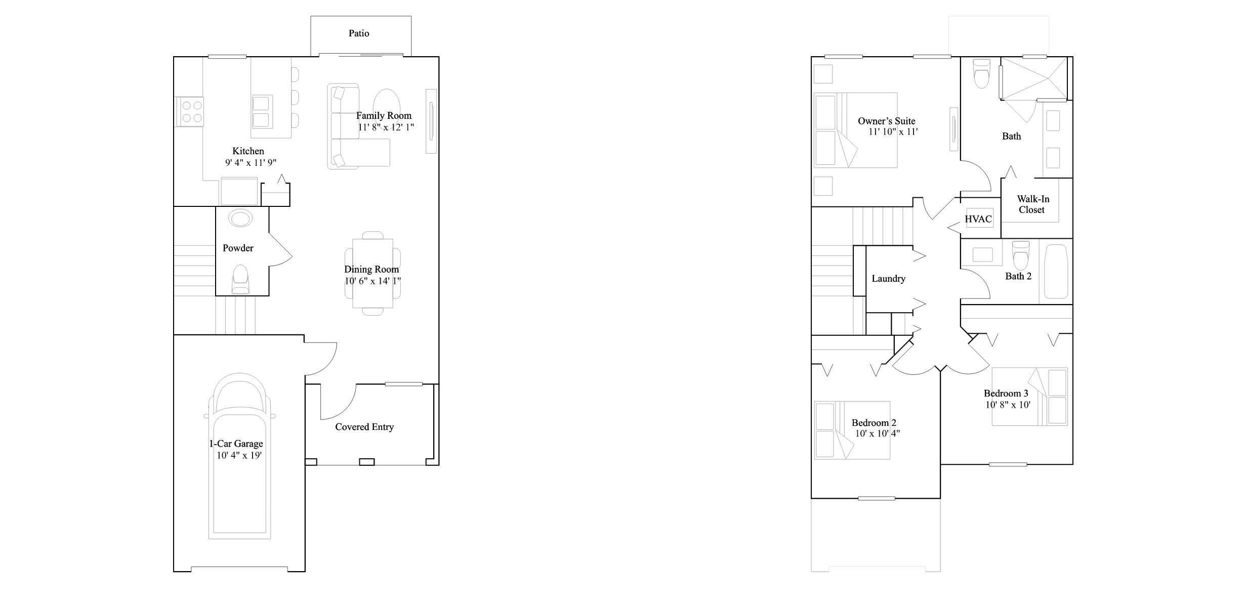 The Glasswing floor plan