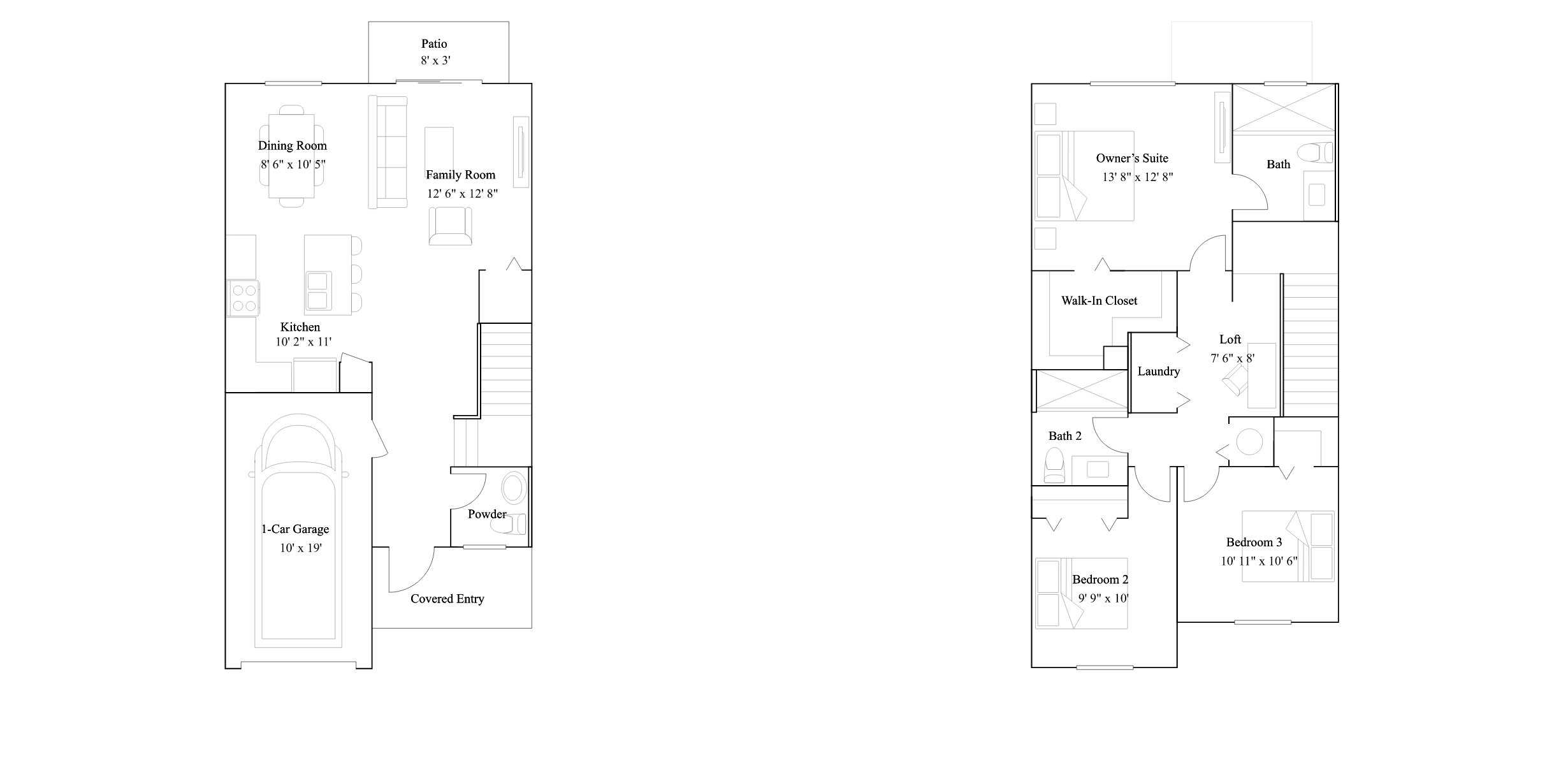 The Sextant floor plan