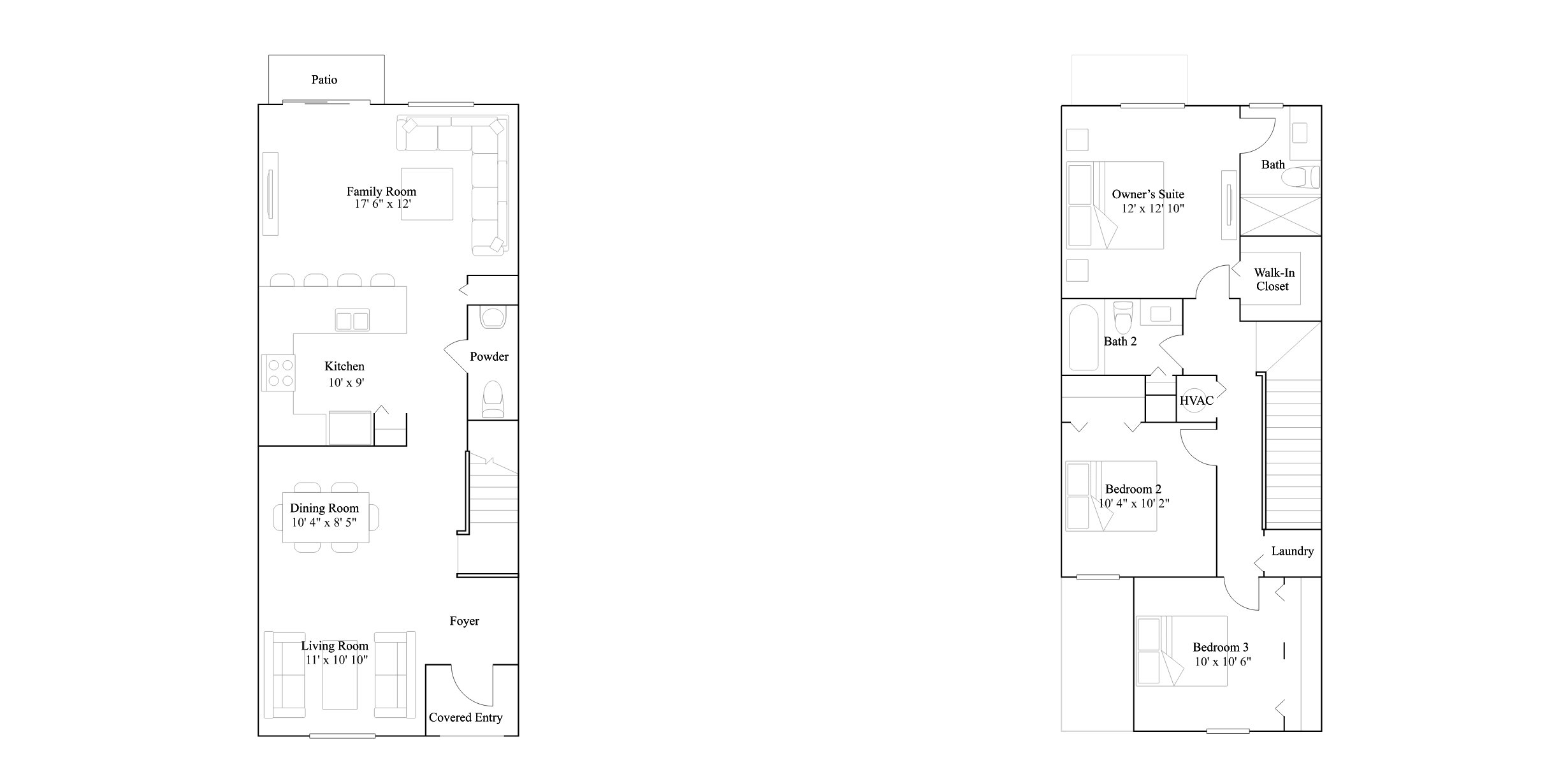 The Milkweed floor plan