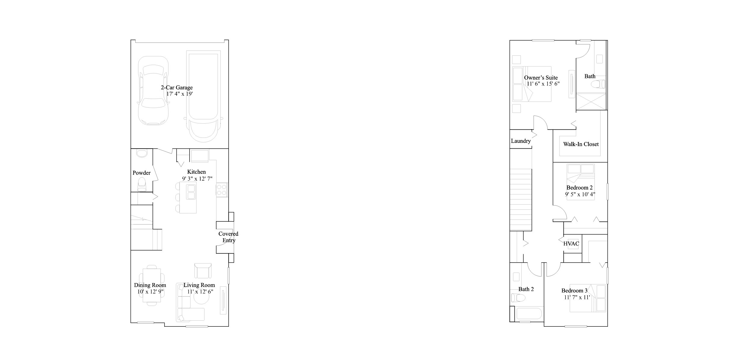 The Underwing floor plan