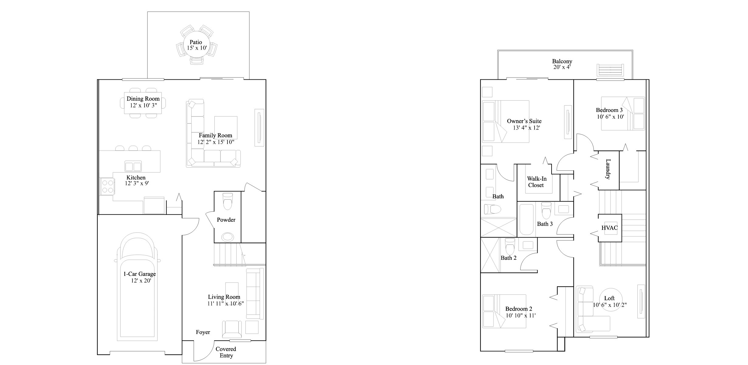 The Tigerwing floor plan