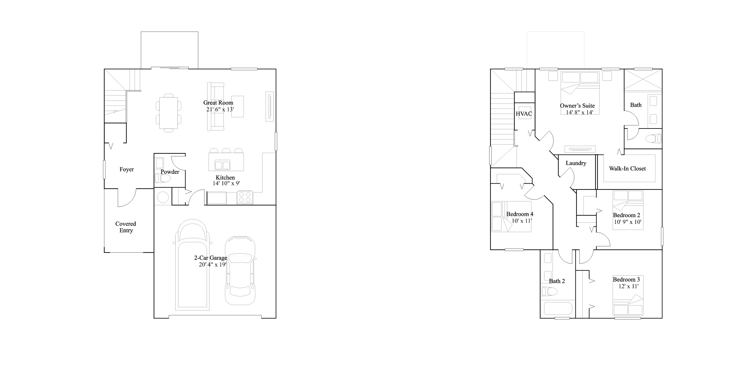 The Spinney floor plan