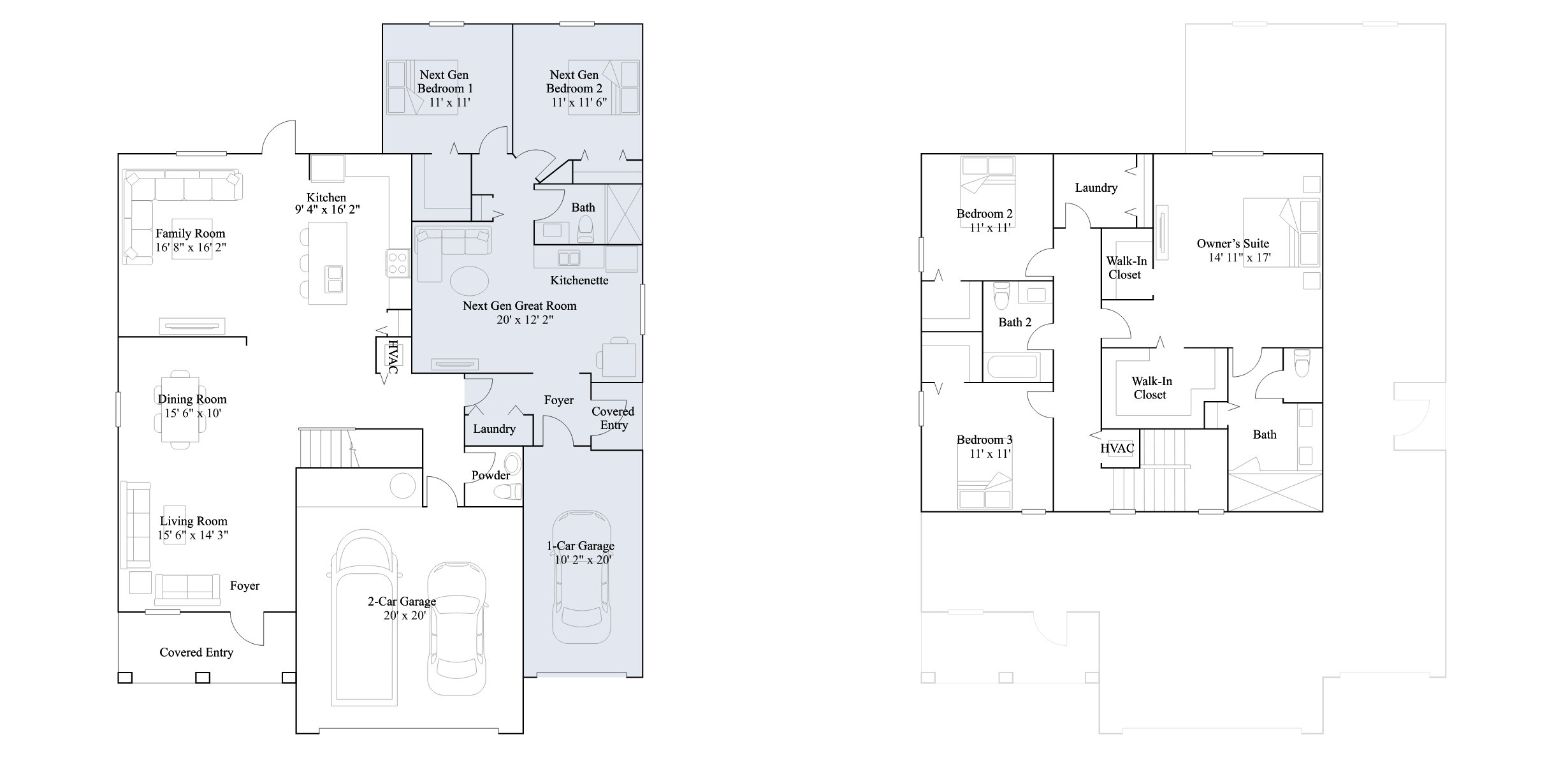 The Freshet floor plan