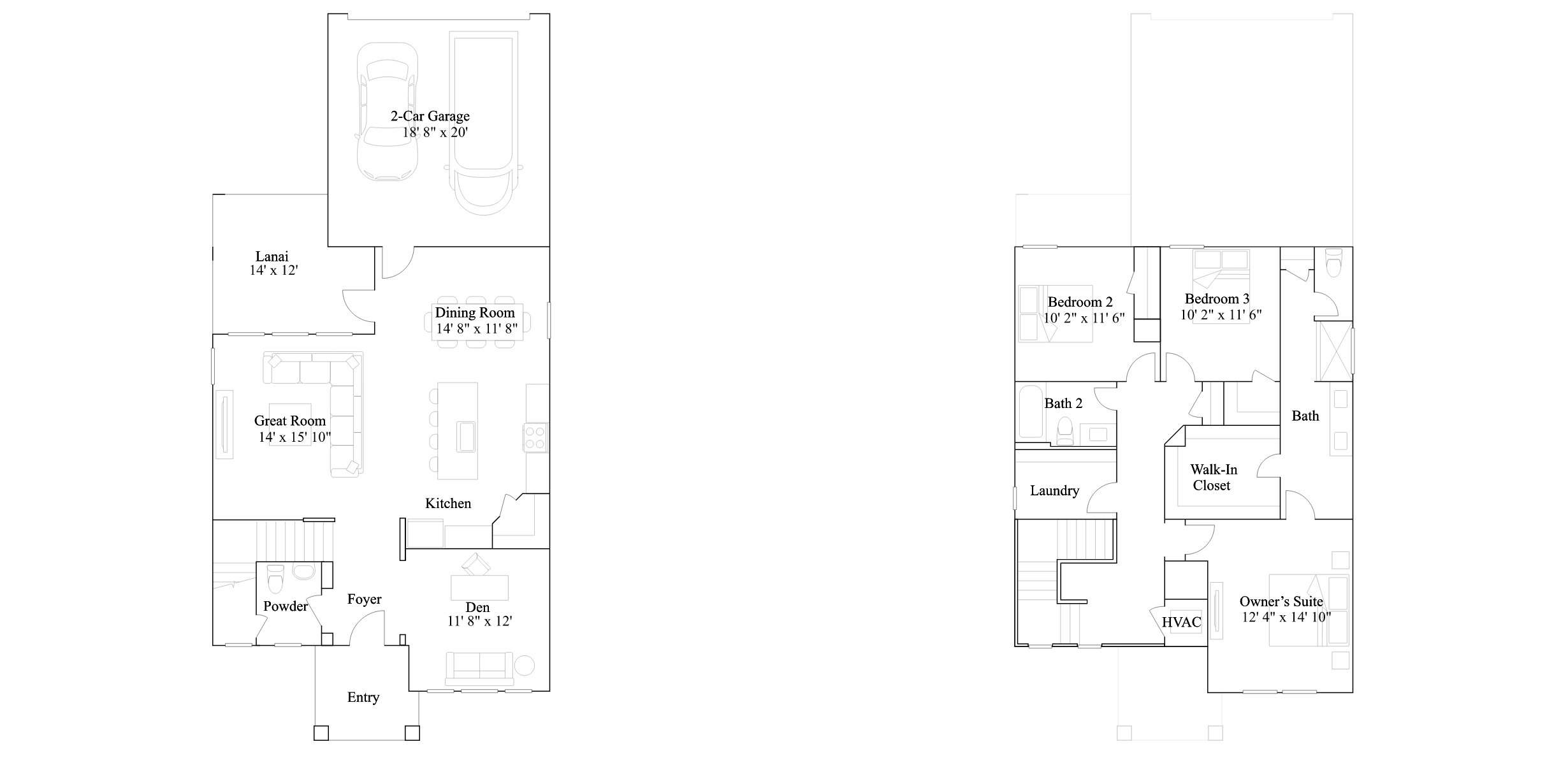 The Spar floor plan
