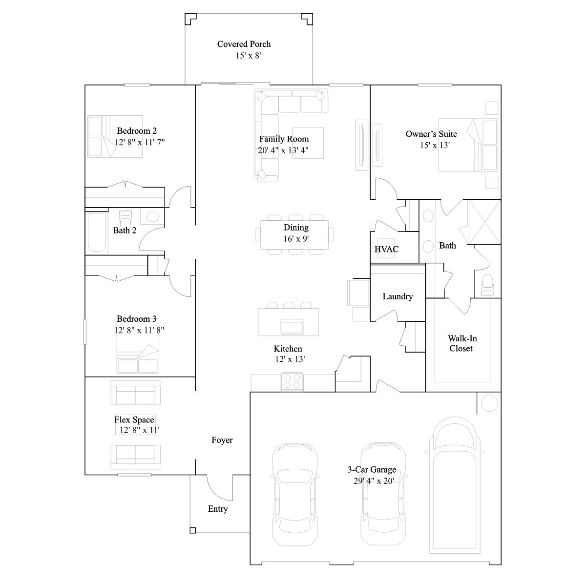 The Turritella floor plan