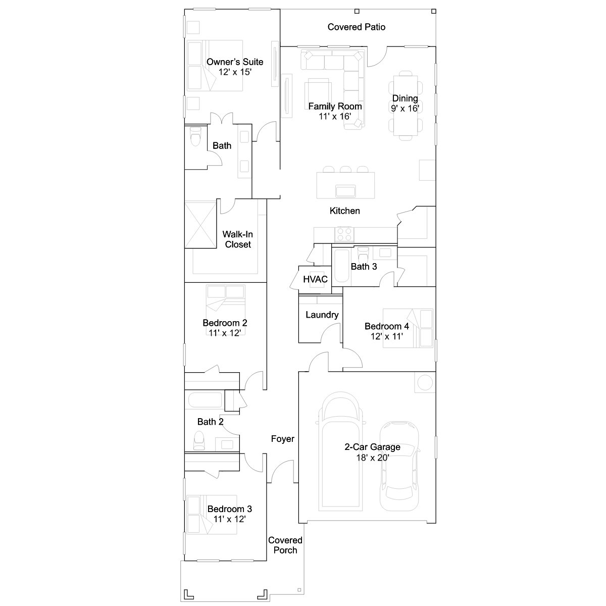 The Spectrolite floor plan