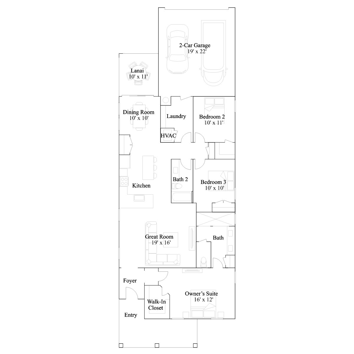 The Wharf floor plan