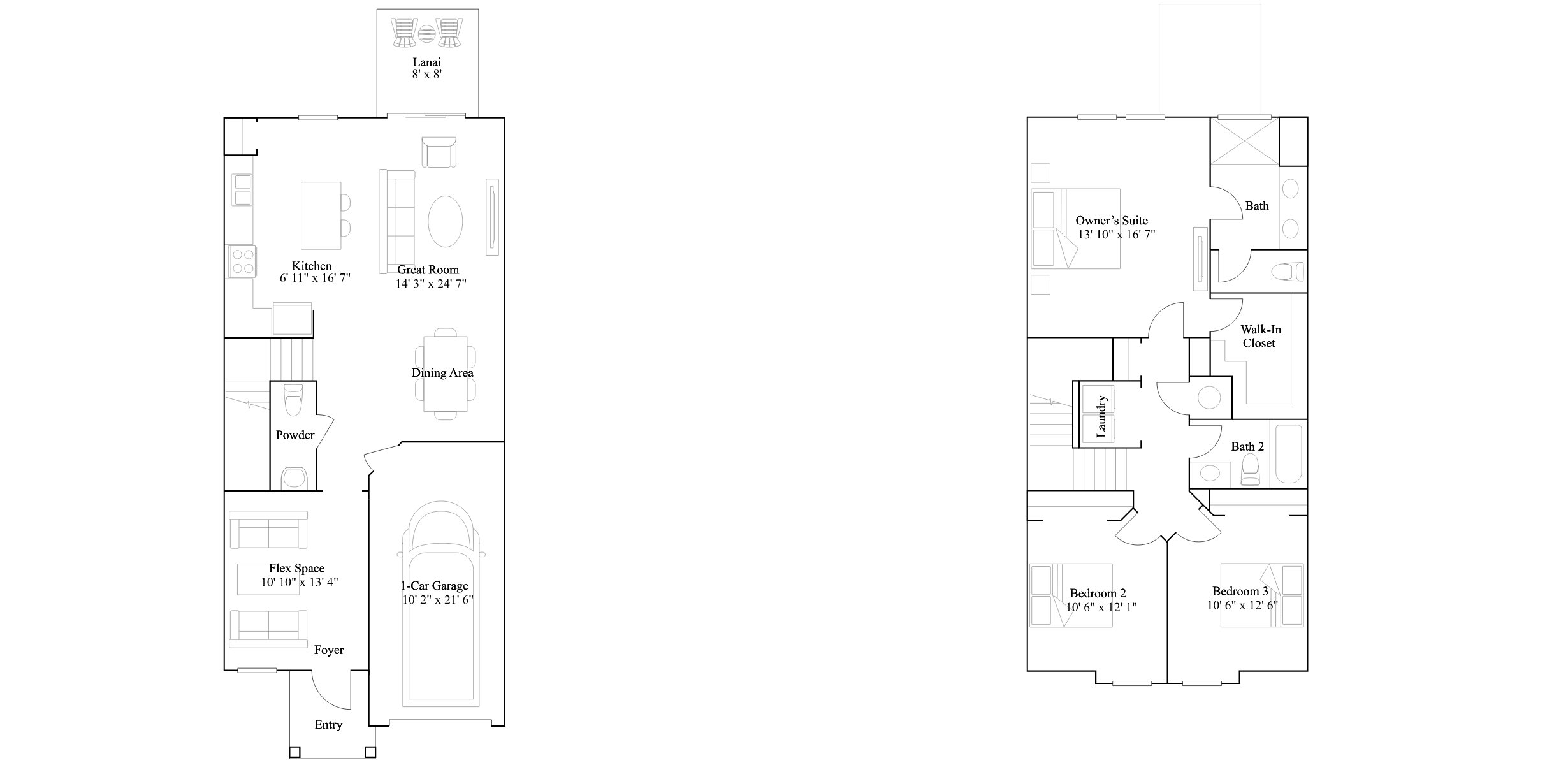 The Moorage floor plan