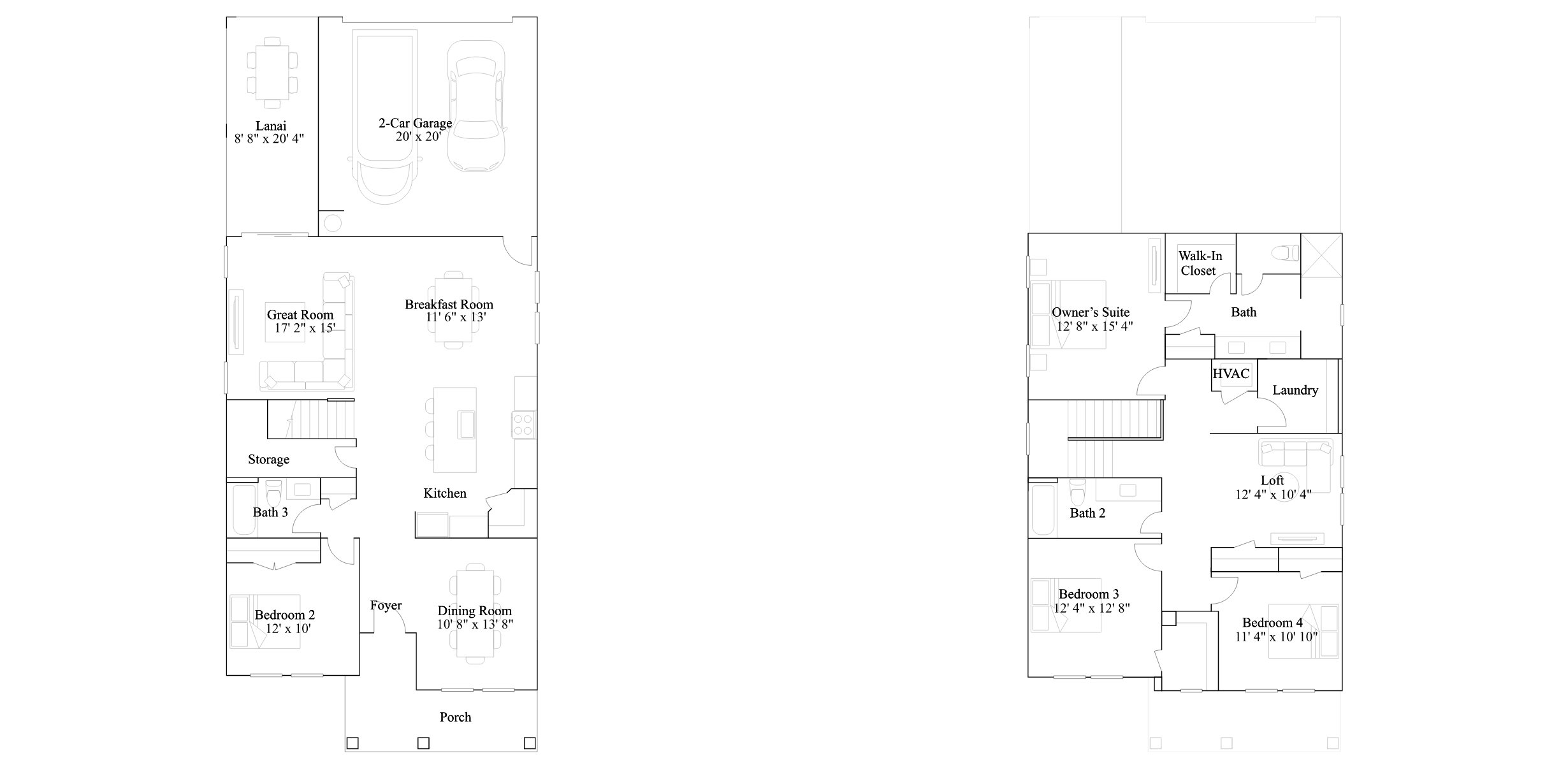 The Caravel floor plan
