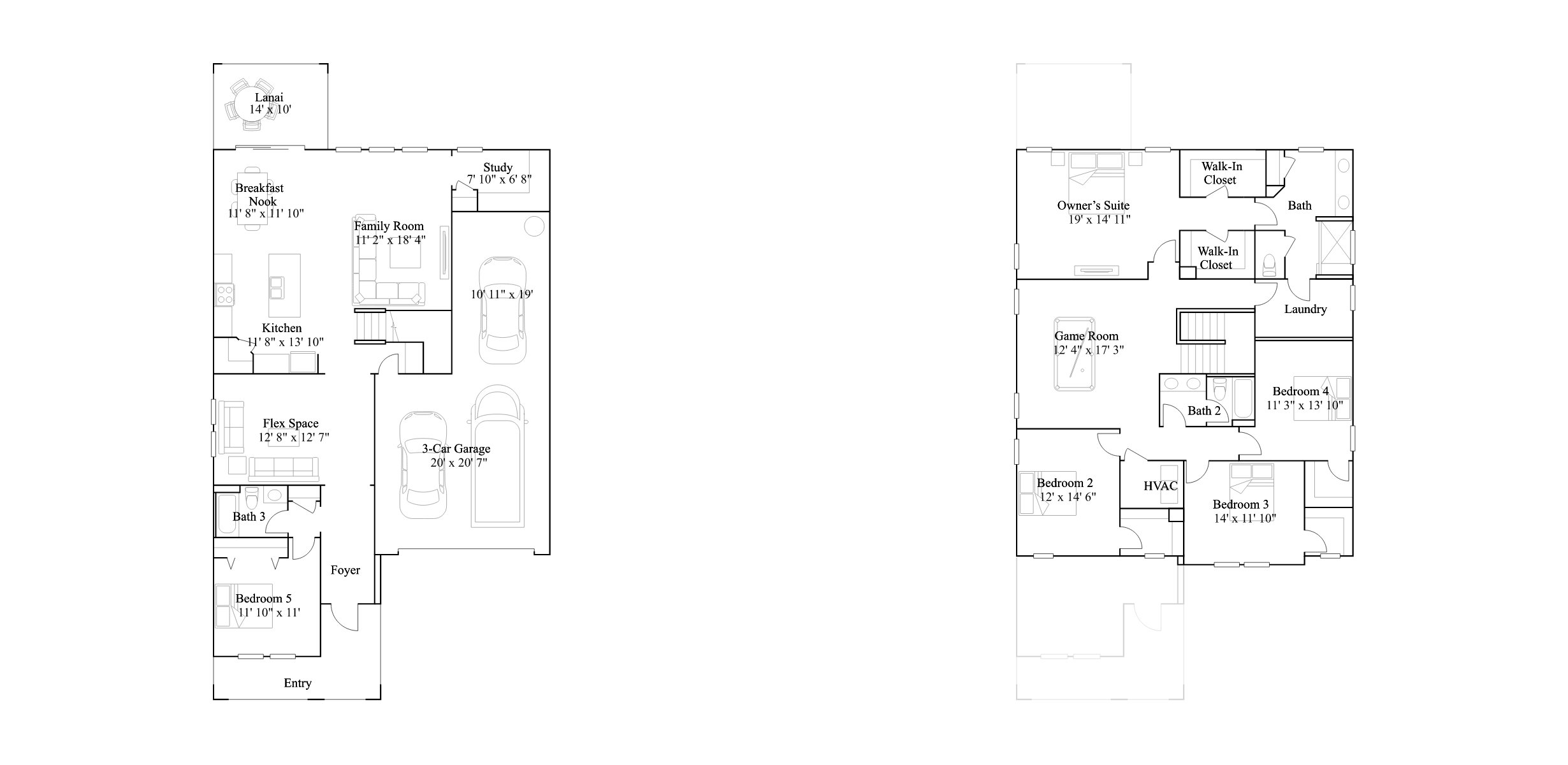 The Blue Mistflower floor plan