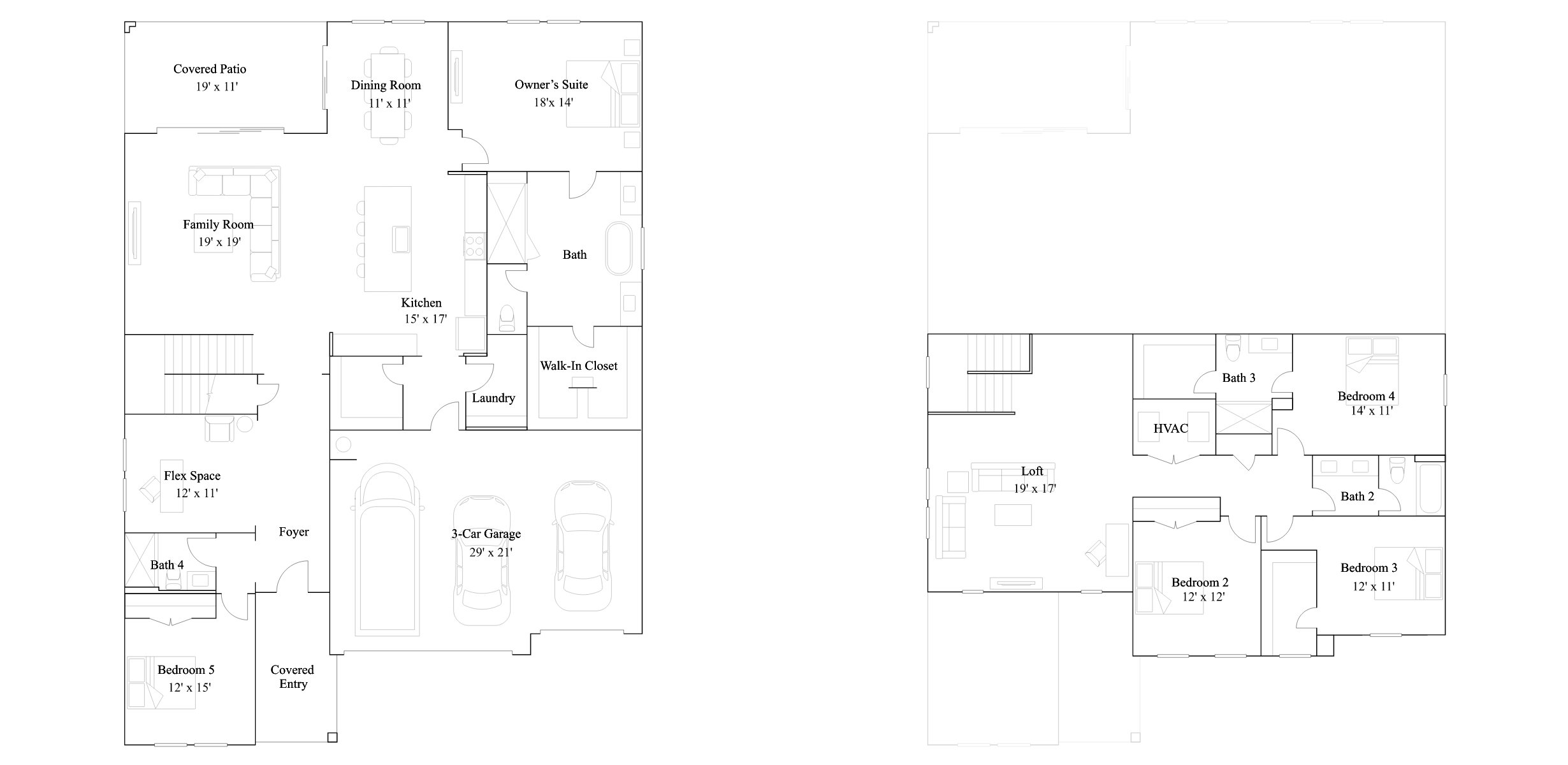 The Zebra Longwing floor plan