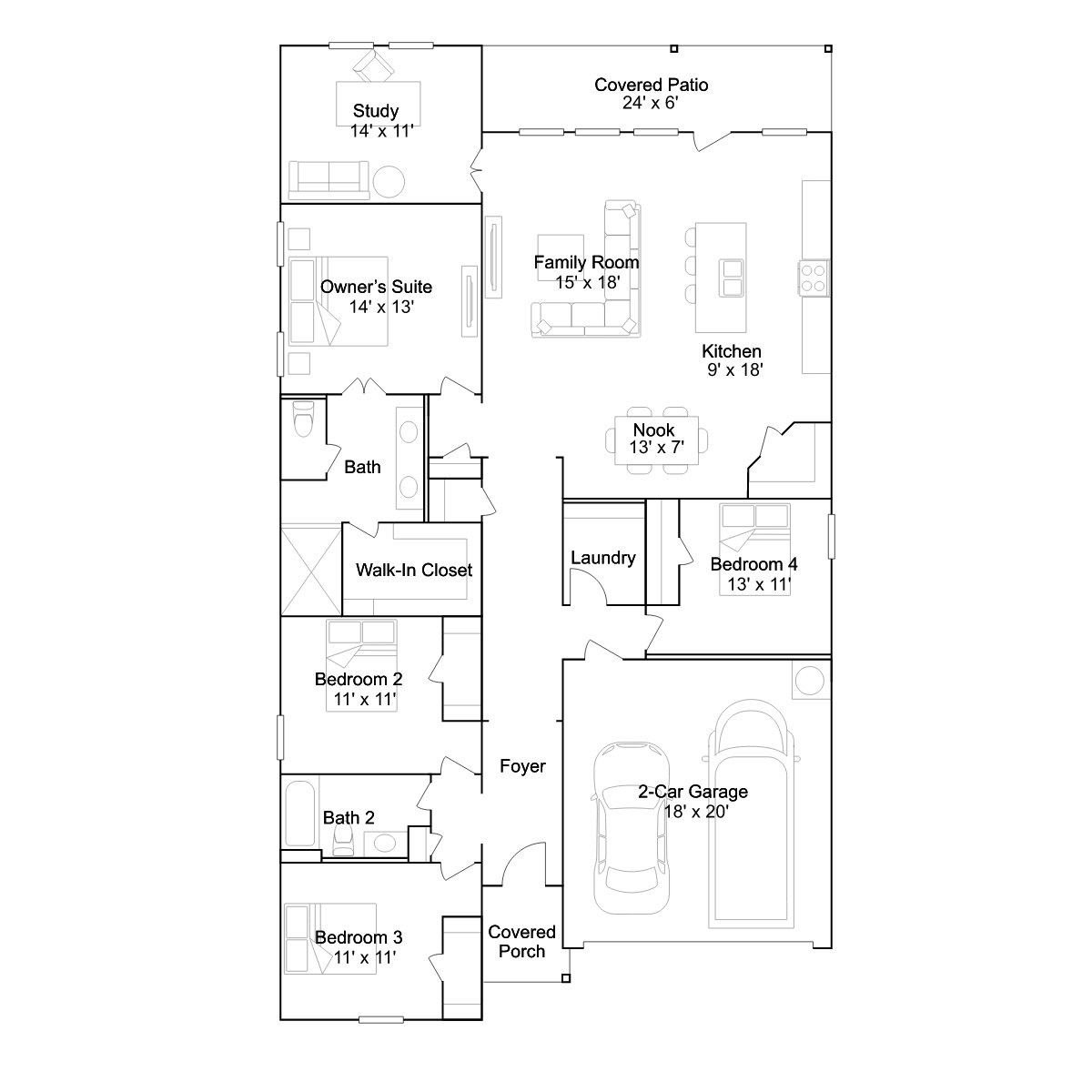 The Alnilam floor plan